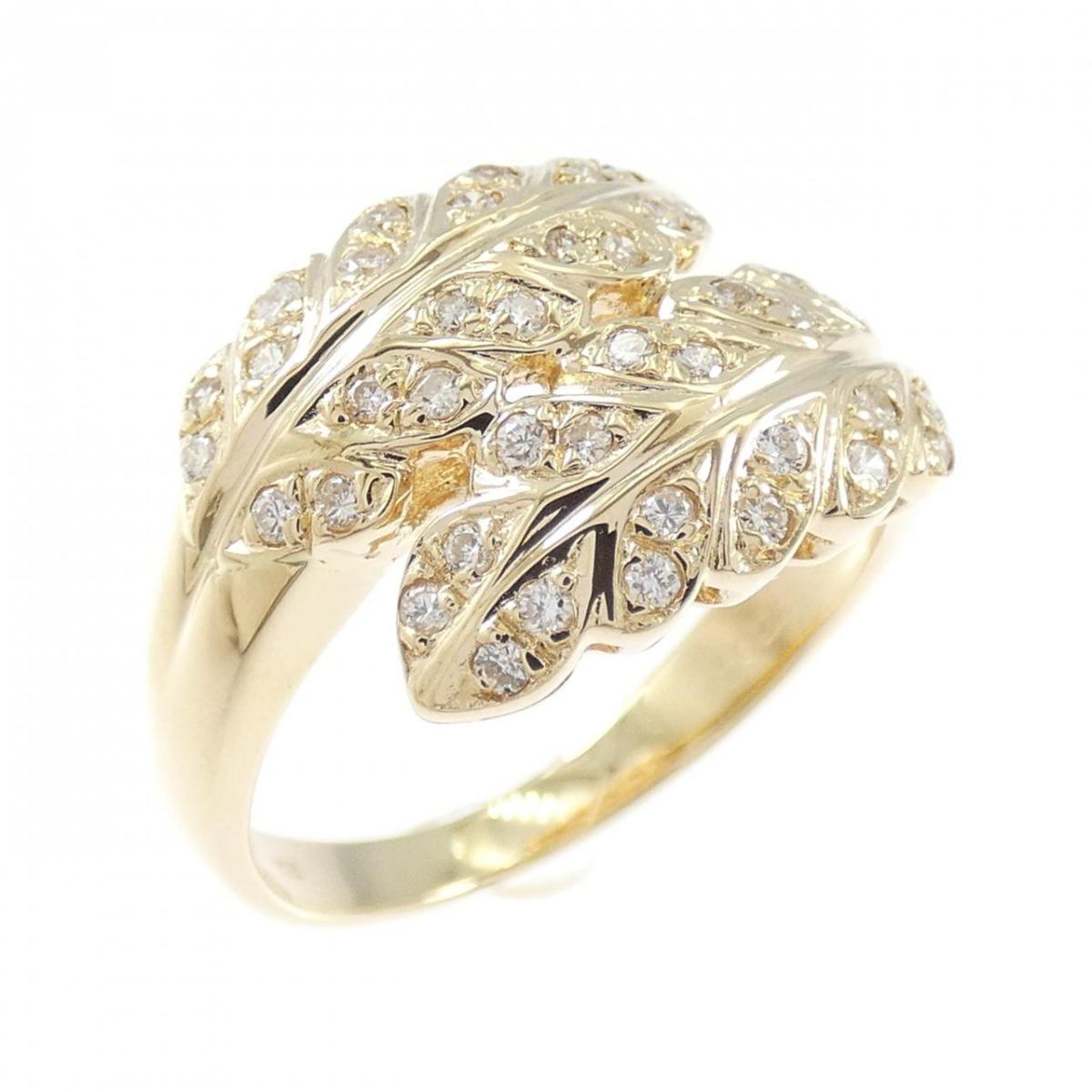 K18YG ダイヤモンド リング 0.24CT【中古】