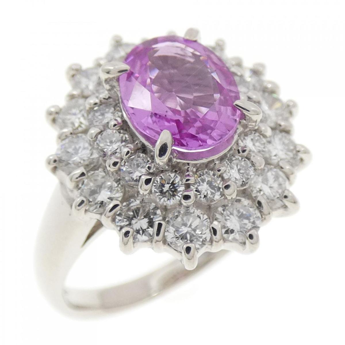 PT850 サファイヤ リング 1.30CT【中古】