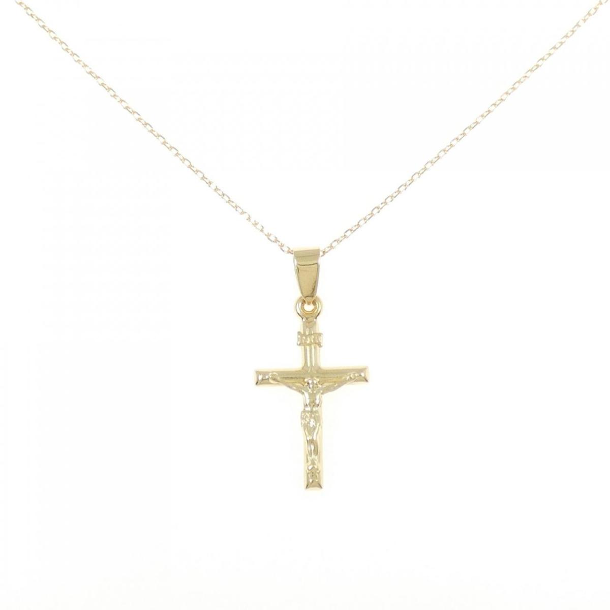 K18YG クロス ネックレス【中古】|KOMEHYO ONLINESTORE 店