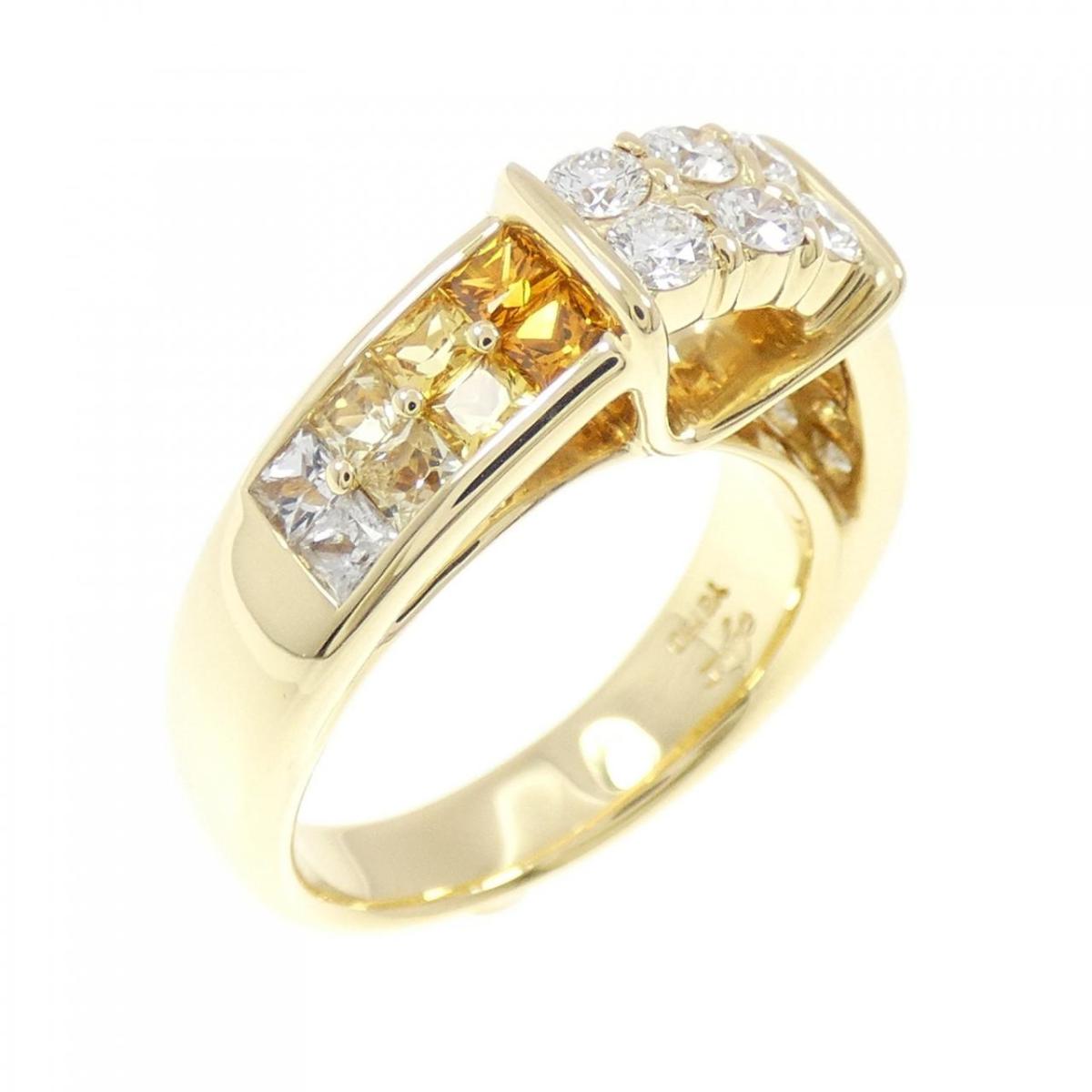 ジュネ サファイヤ リング 1.43CT【中古】