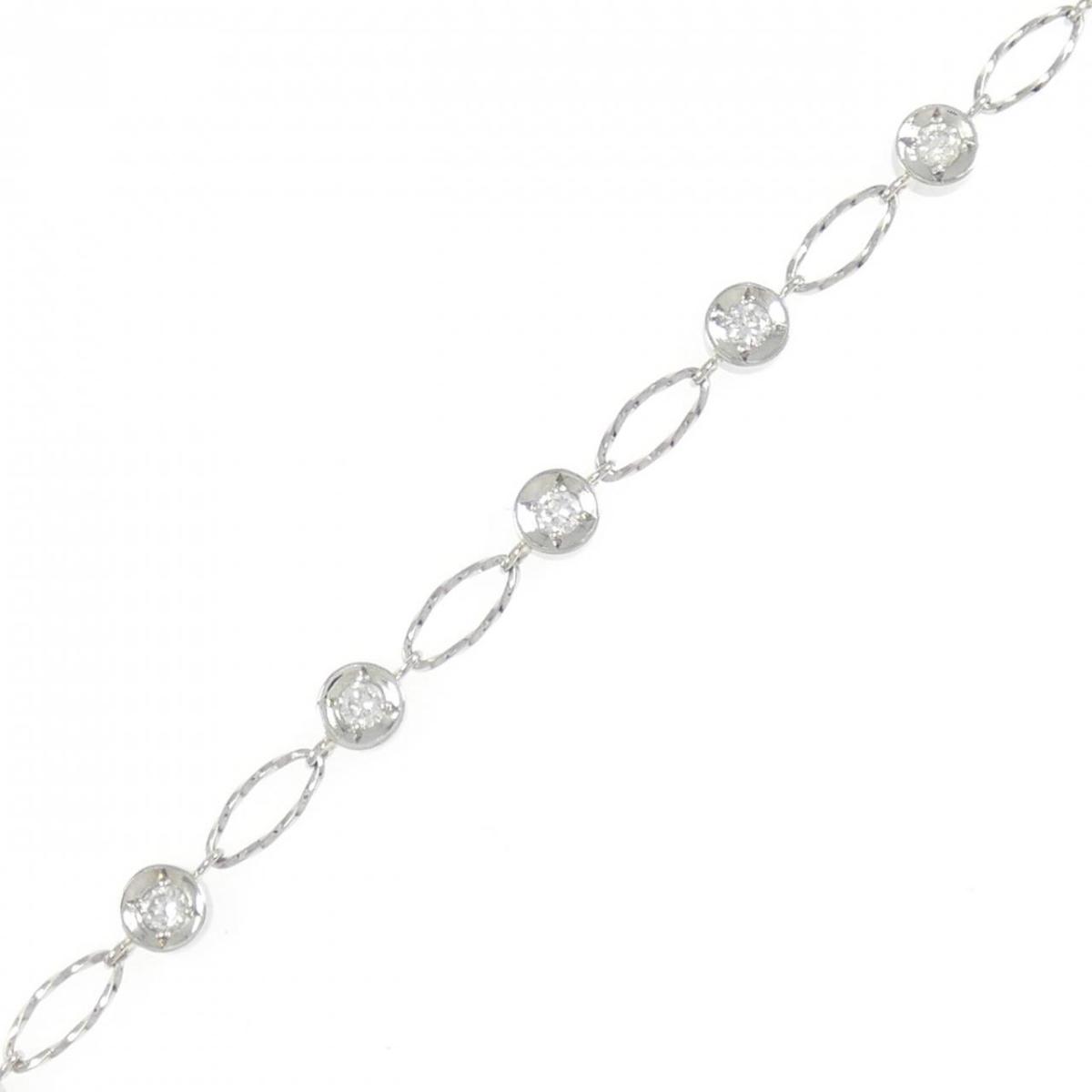 PT850 ダイヤモンド ブレスレット 0.50CT【中古】｜KOMEHYO ONLINESTORE 店 115,300円