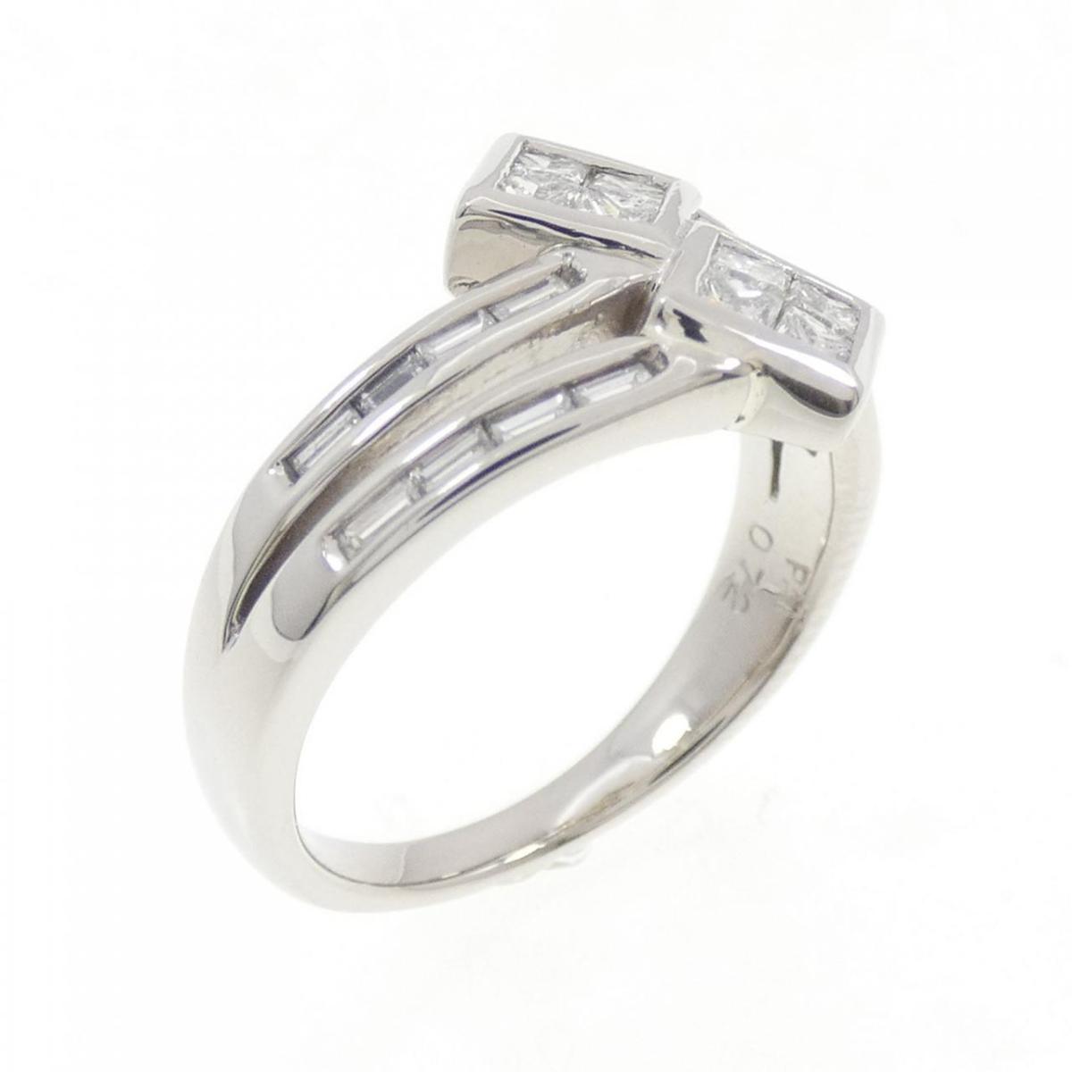 PT900 ダイヤモンド リング 0.72CT【中古】