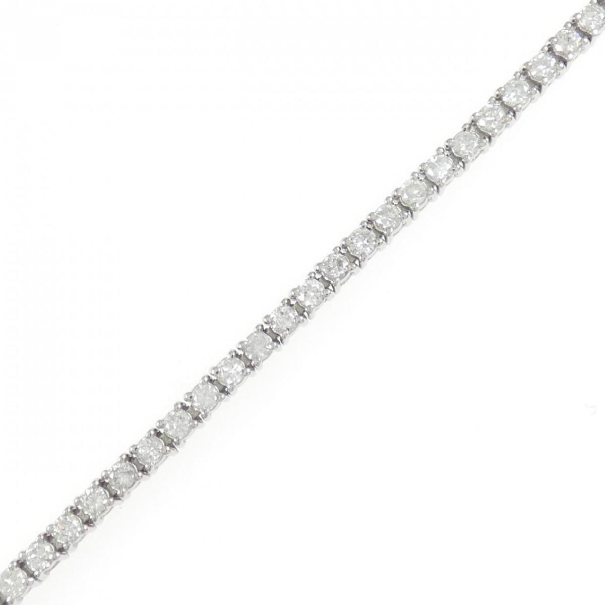 PT850 ダイヤモンド ブレスレット 2.00CT【中古】