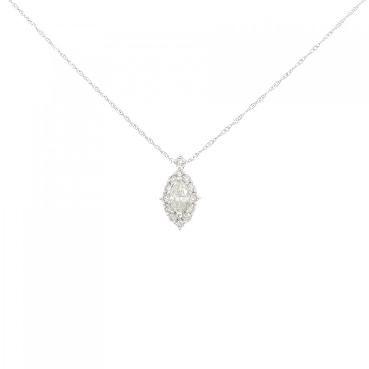 ジーエスティービー ダイヤモンド ネックレス 0.15CT【中古】