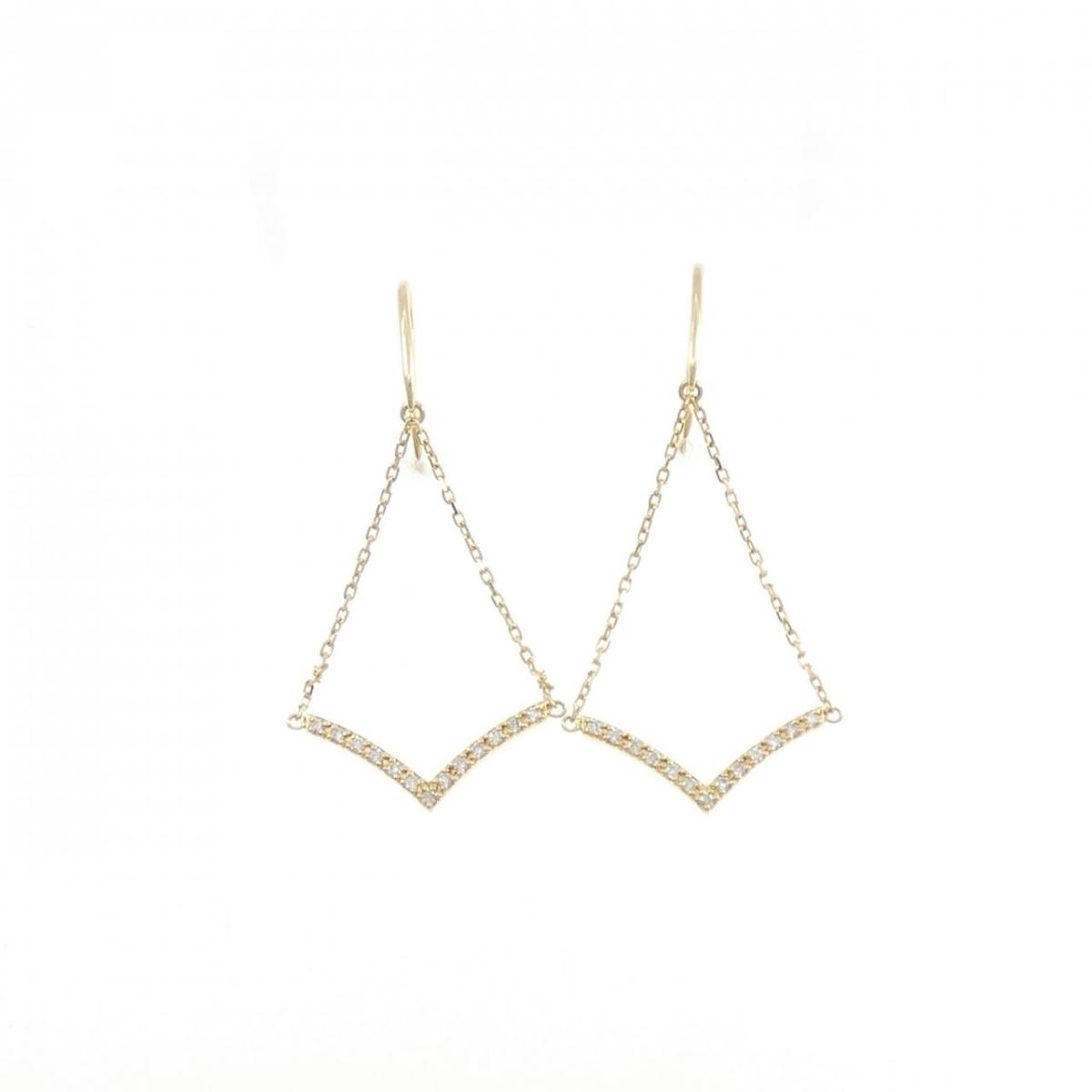 ココシュニック ダイヤモンド ピアス【中古】