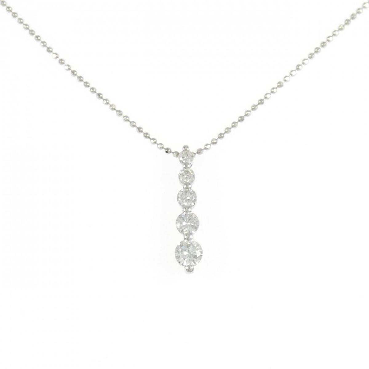 PT900/PT850 ダイヤモンド ネックレス 0.206CT【中古】|KOMEHYO ONLINESTORE 店