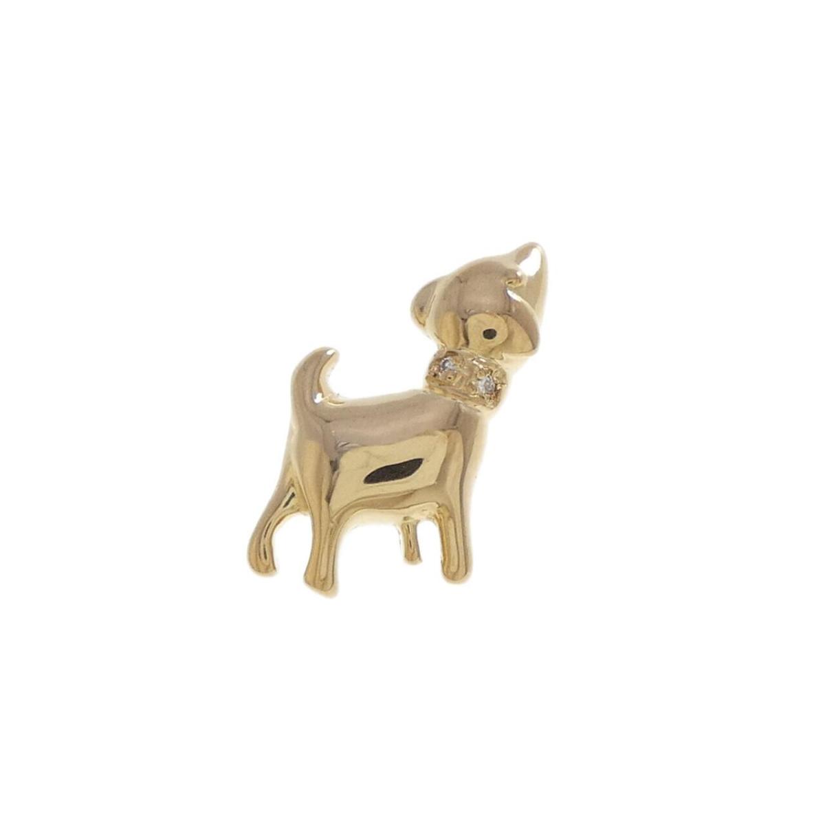 K18YG ダイヤモンド ブローチ【中古】|KOMEHYO ONLINESTORE 店