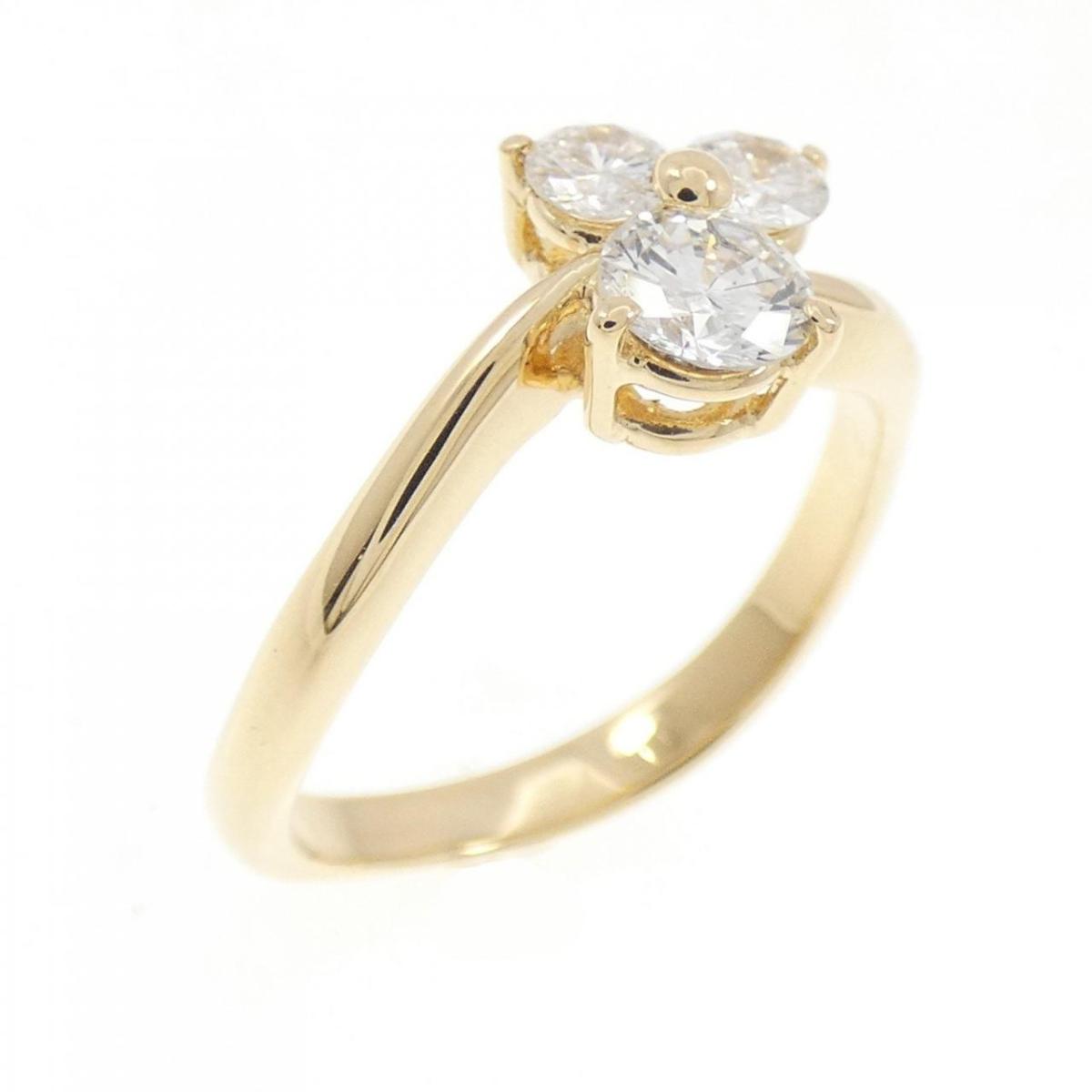 K18YG ダイヤモンド リング 0.50CT【中古】