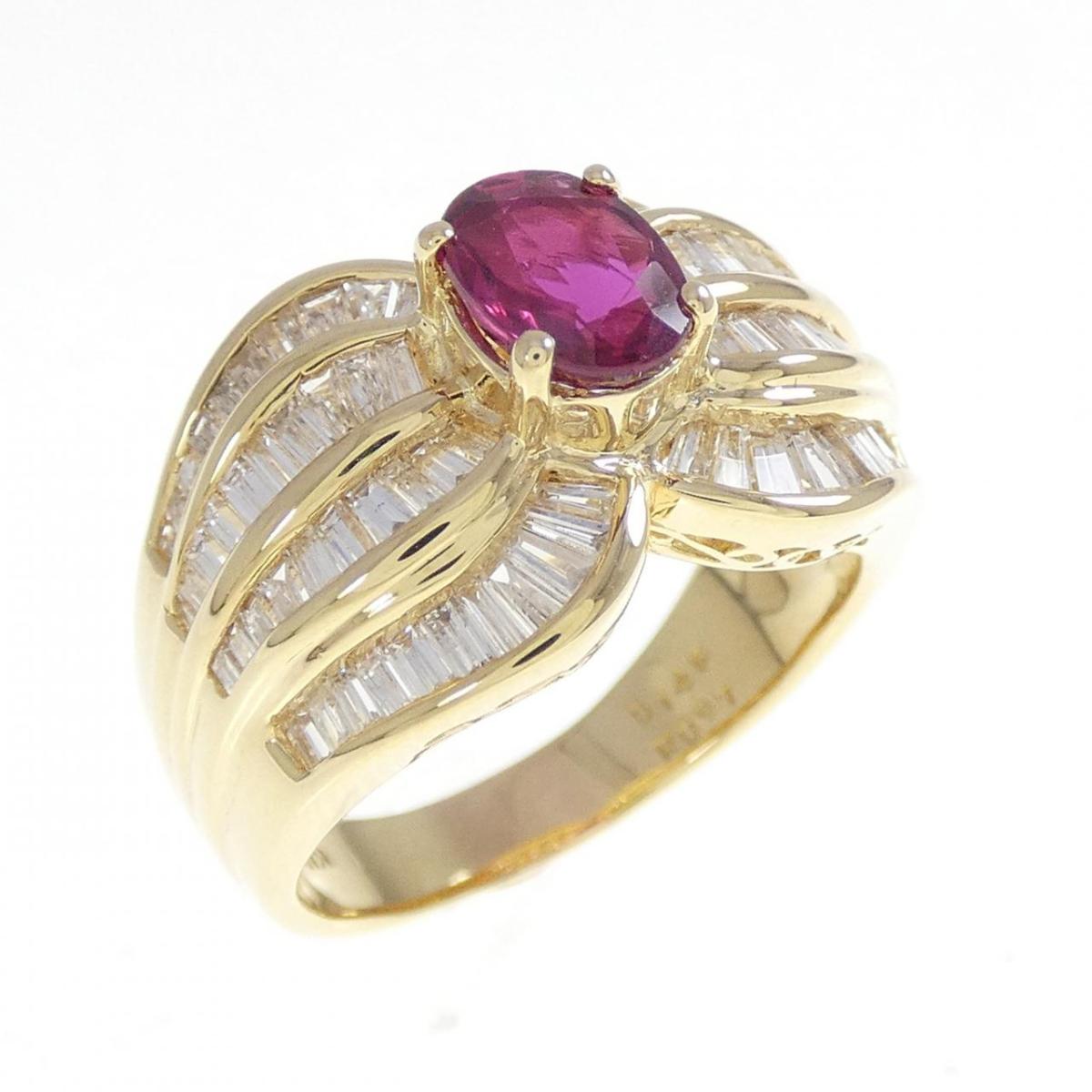 K18YG ルビー リング 0.97CT【中古】｜KOMEHYO ONLINESTORE 店