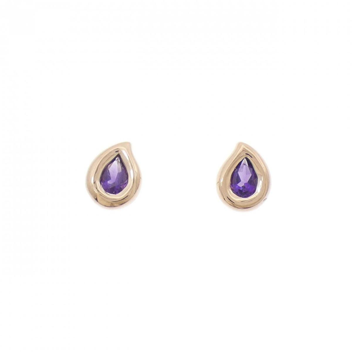 ルジアダ アメジスト ピアス【中古】
