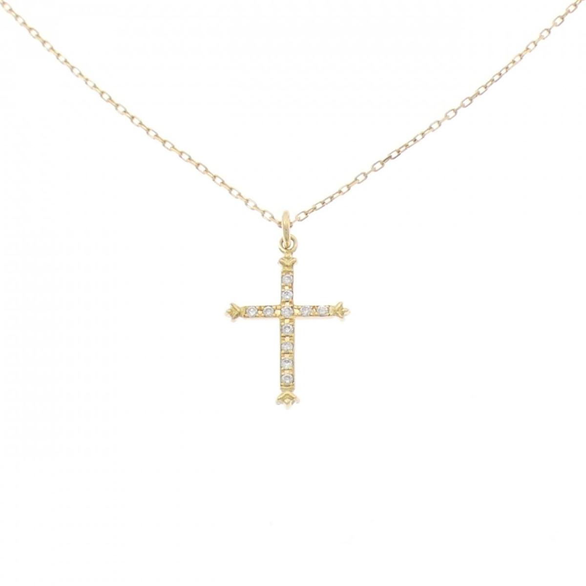 楽天市場】アーカー クレオクロス ダイヤモンド ネックレス K18