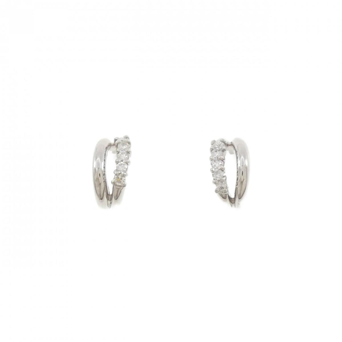 PT900 ダイヤモンド ピアス【中古】｜KOMEHYO ONLINESTORE 店