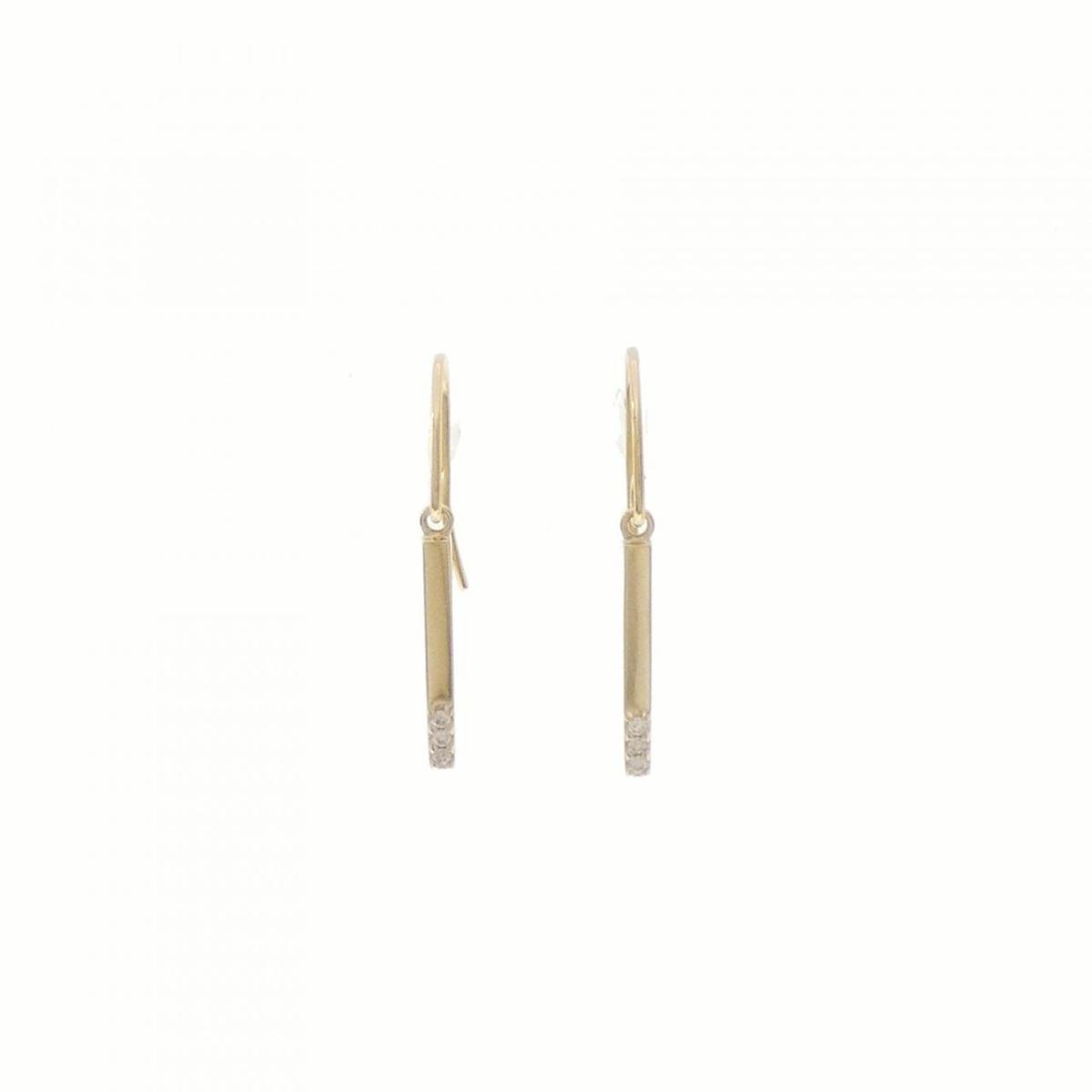 エテ ダイヤモンド ピアス 0.02CT【中古】 22,032円