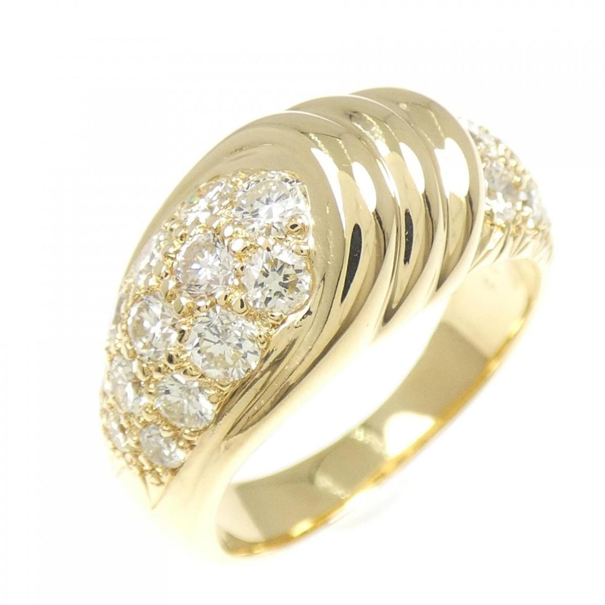 K18YG/K18WG ダイヤモンド リング 1.35CT【中古】｜KOMEHYO ONLINESTORE 店
