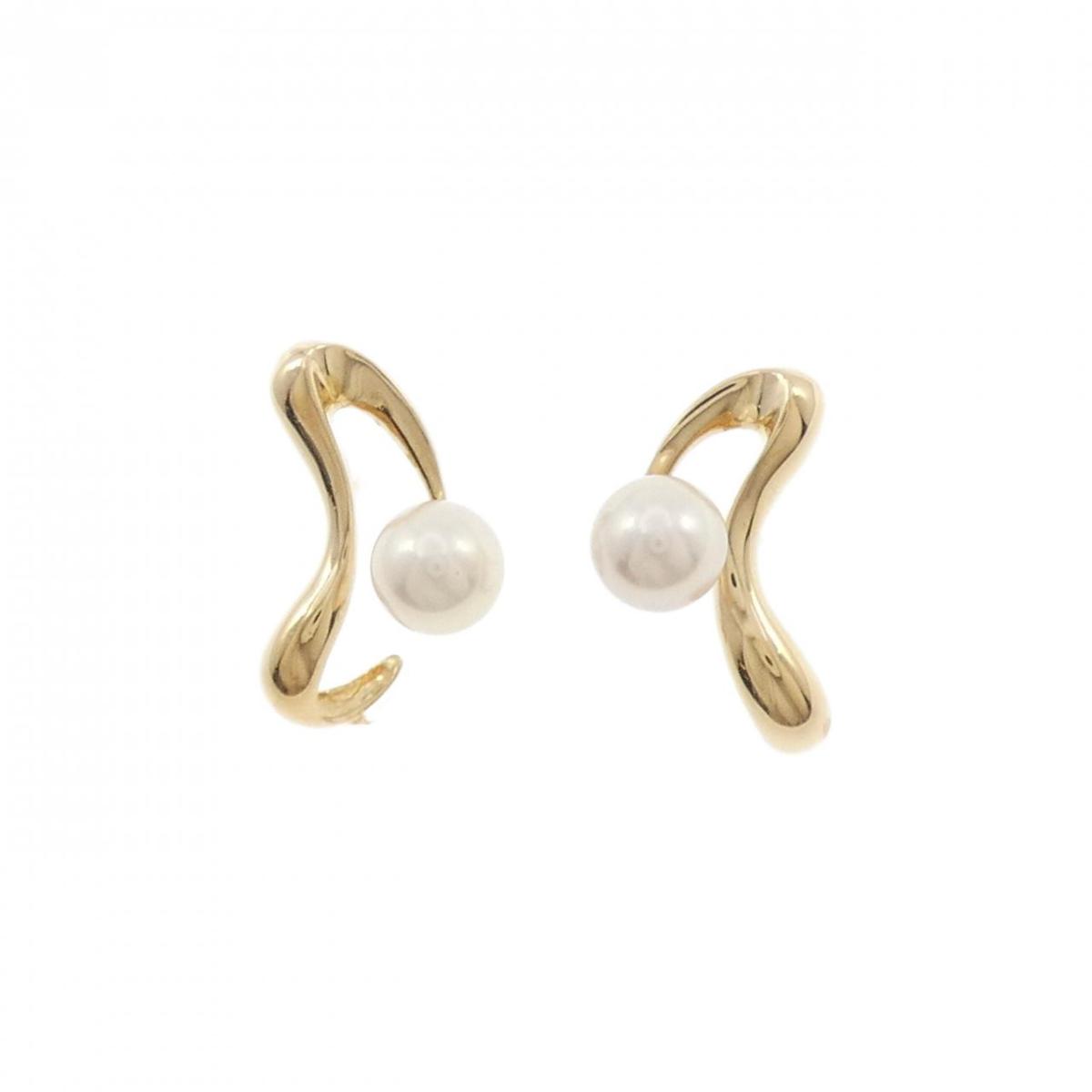K18YG アコヤパール ピアス 6.5mm【中古】|KOMEHYO ONLINESTORE 店