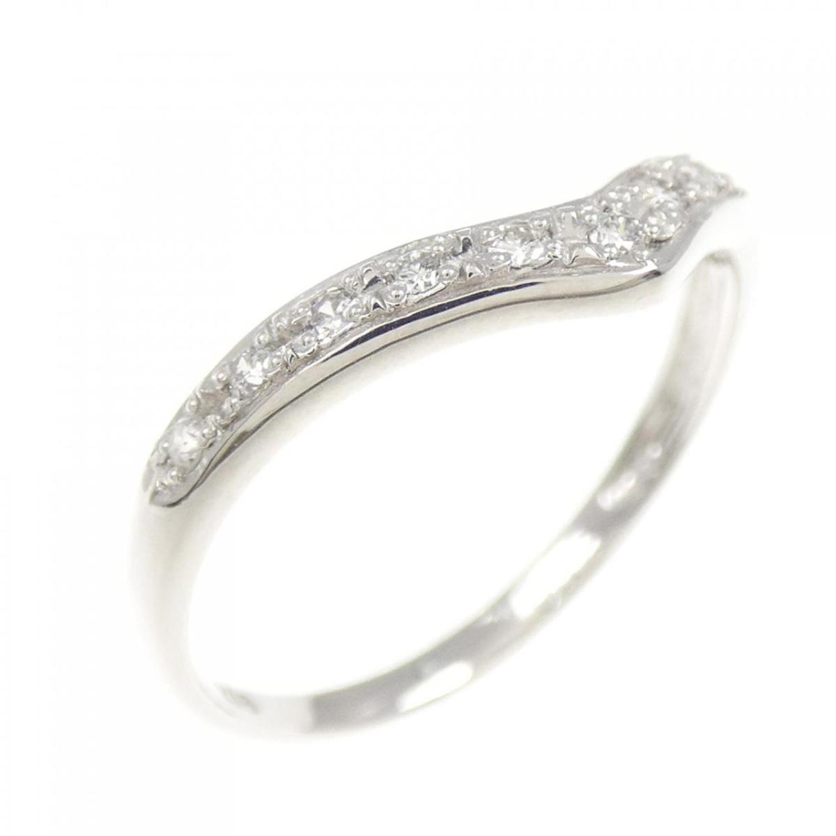 K18WG ダイヤモンド リング 0.12CT【中古】｜KOMEHYO ONLINESTORE 店