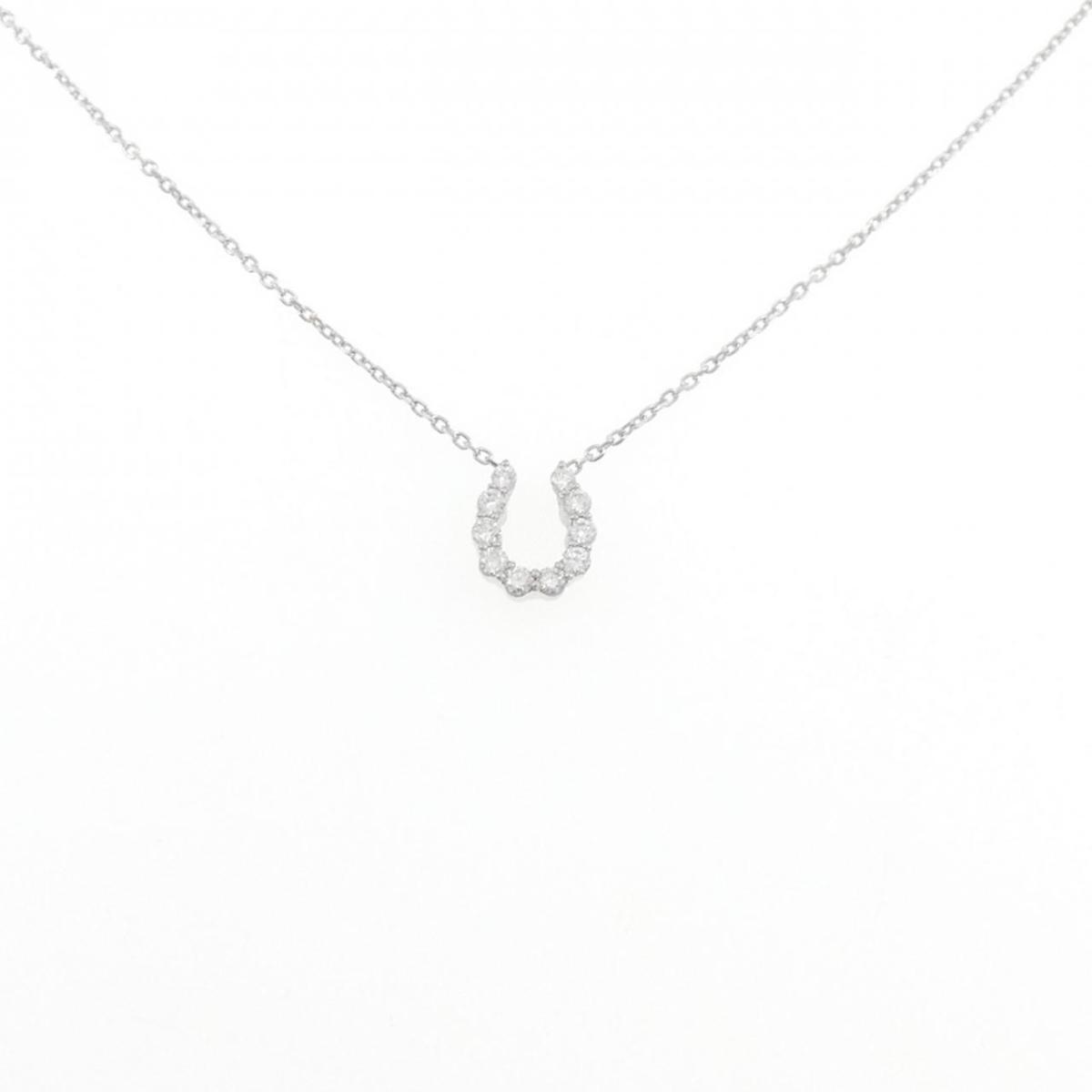 ヴァンドーム ダイヤモンド ネックレス 0.12CT【中古】