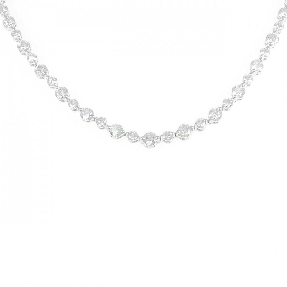 ミキモト ダイヤモンド ネックレス 7.05CT【中古】