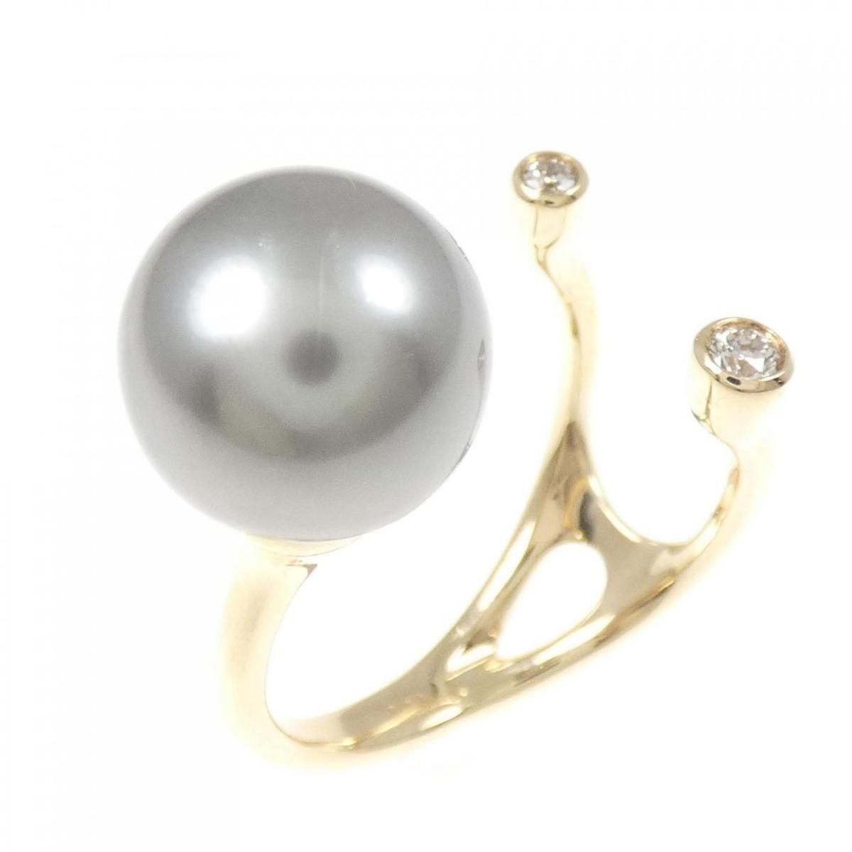 ヒロタカ 黒蝶パール リング 10.4mm【中古】 88,330円