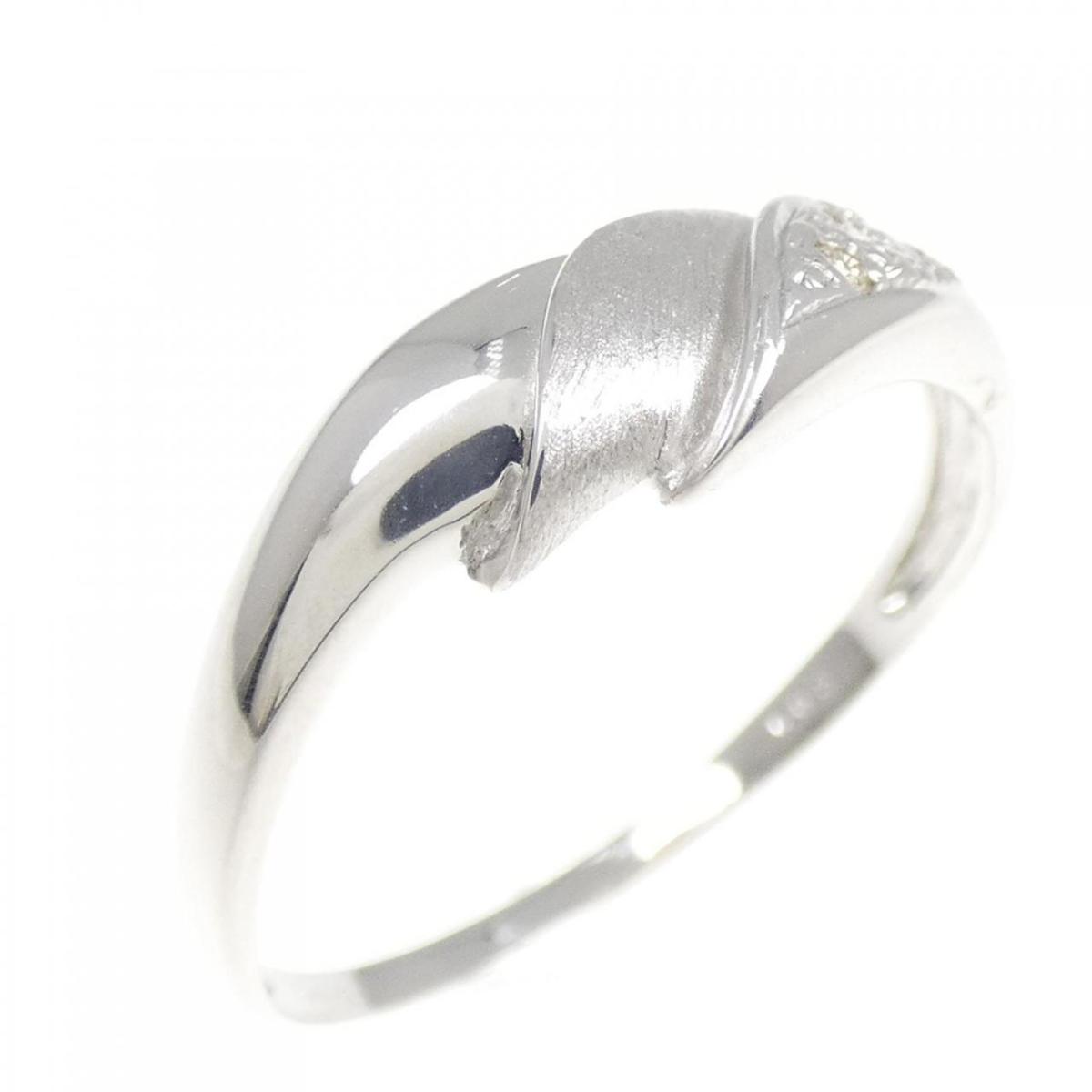K18WG ダイヤモンド リング 0.03CT【中古】｜KOMEHYO ONLINESTORE 店