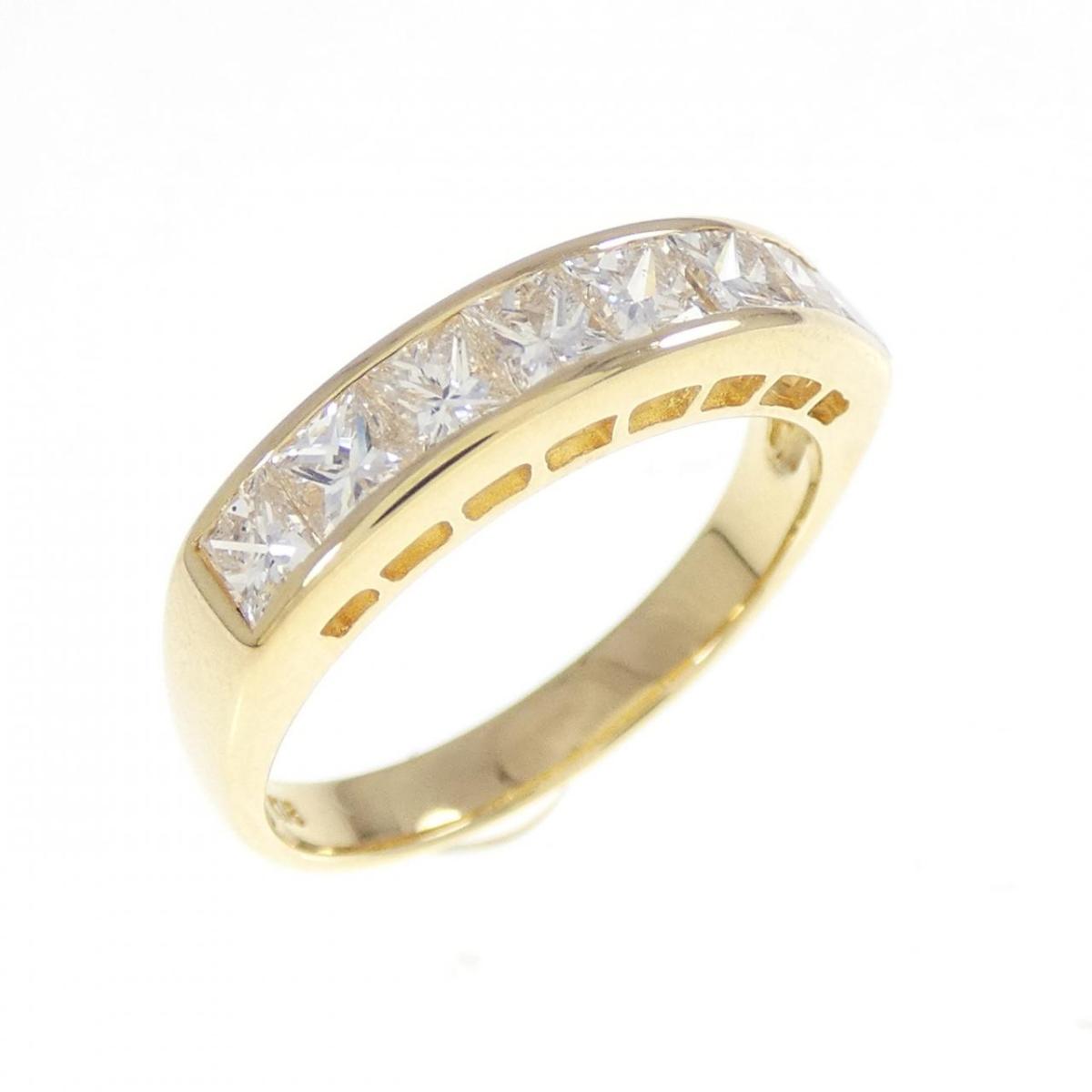 K18YG ダイヤモンド リング 0.681CT【中古】