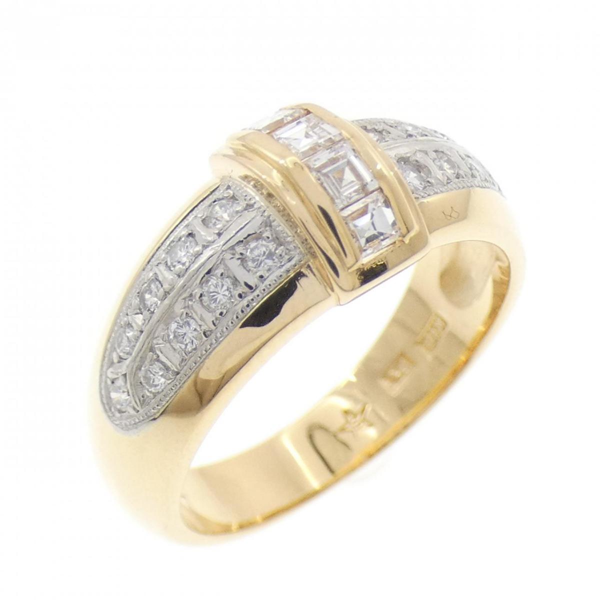 ギンザ タナカ ダイヤモンド リング 0.21CT【中古】
