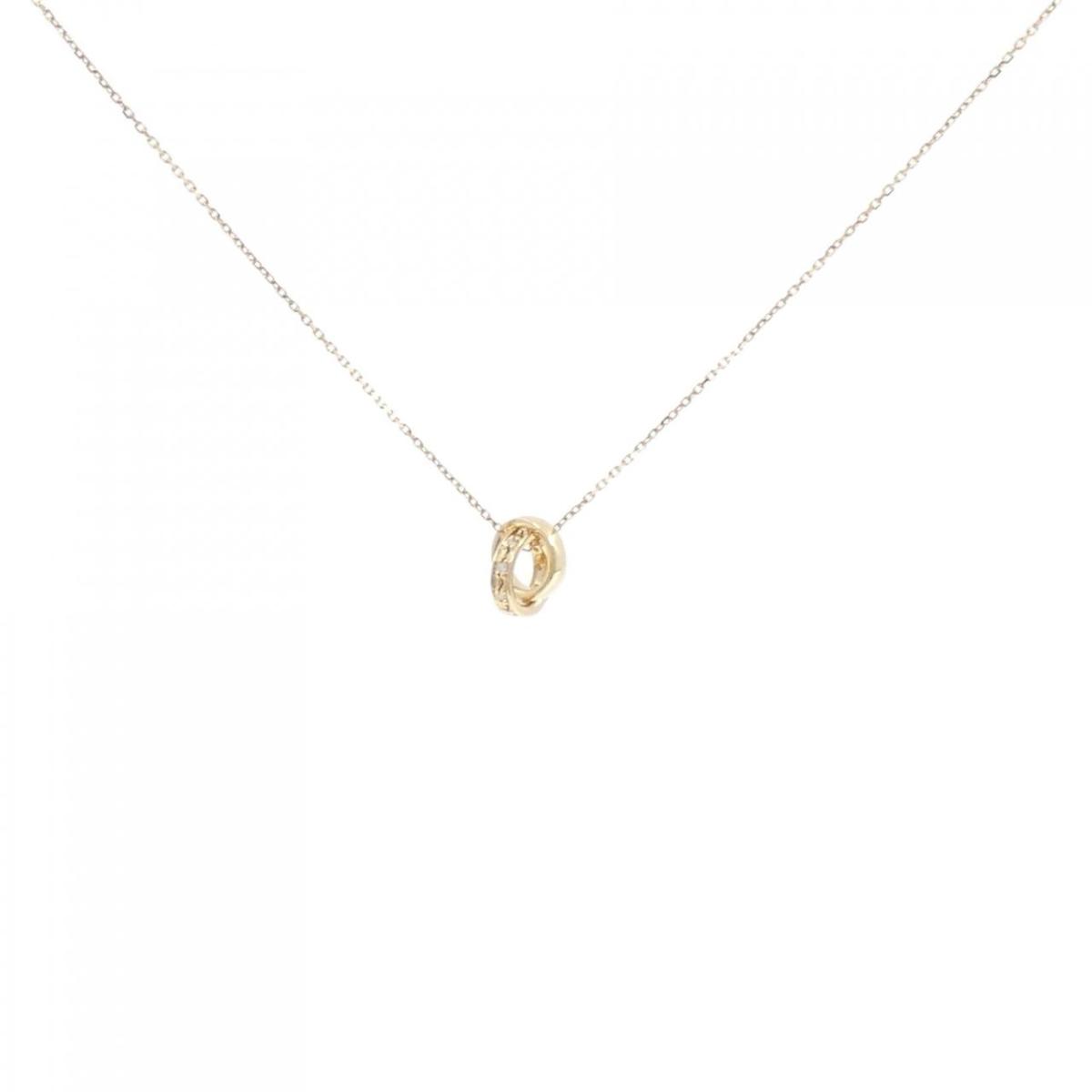 4゜C ダイヤモンド ネックレス【中古】