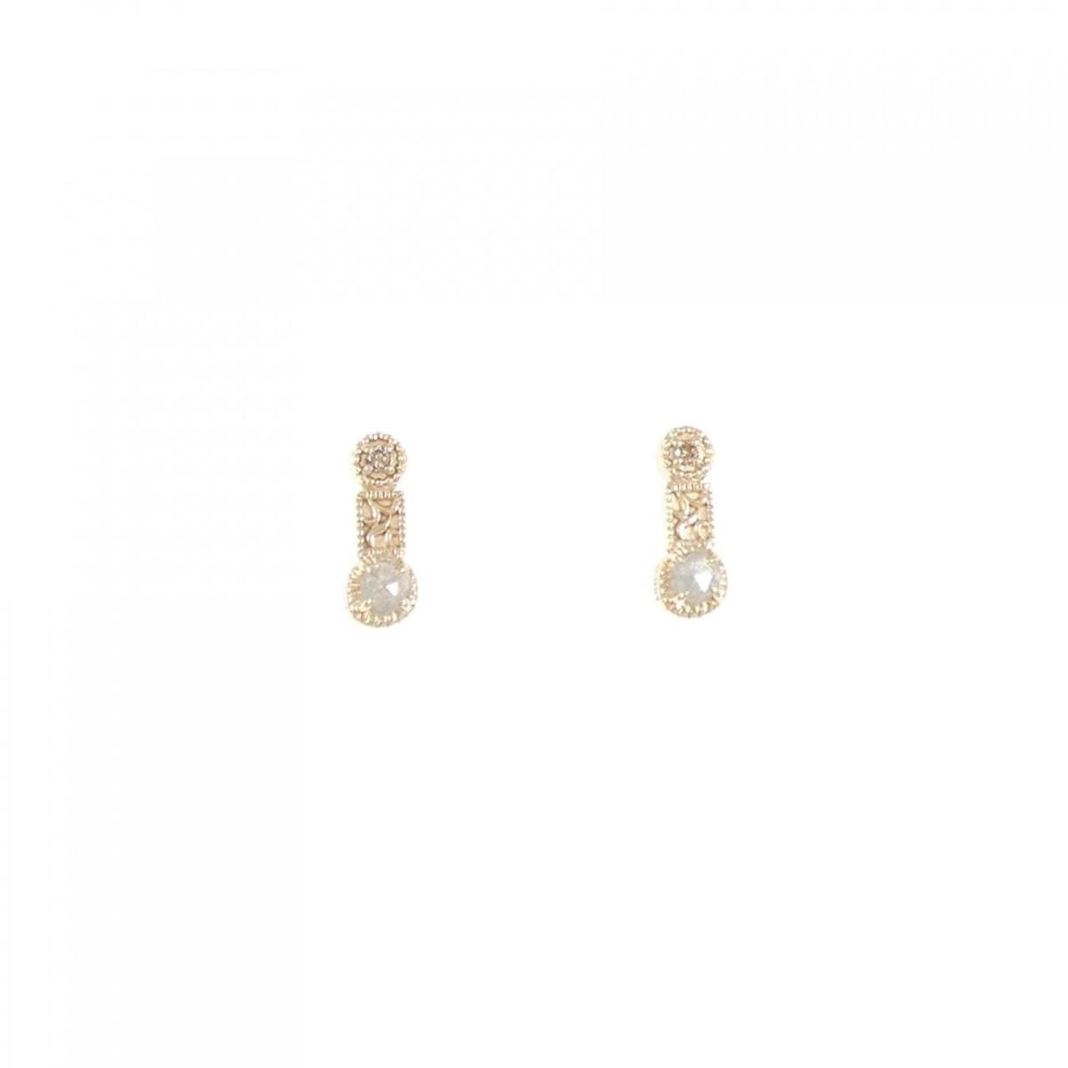 楽天市場】アーカー AHKAH ピアス ハート パヴェ ダイヤモンド 0.05ct