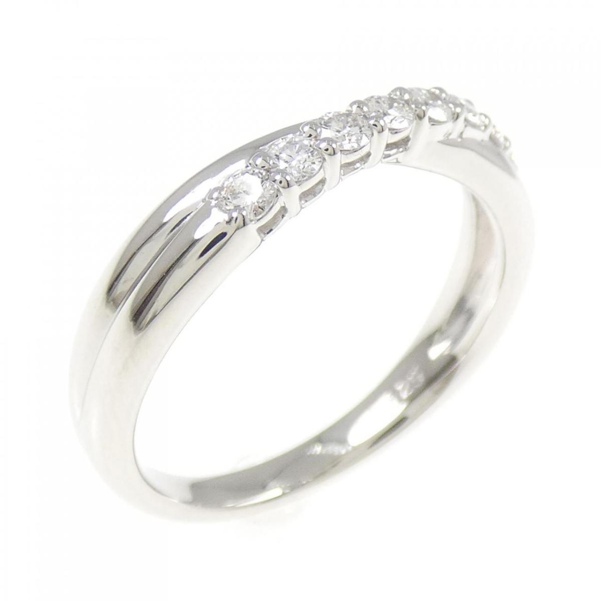PT950 ダイヤモンド リング 0.25CT【中古】
