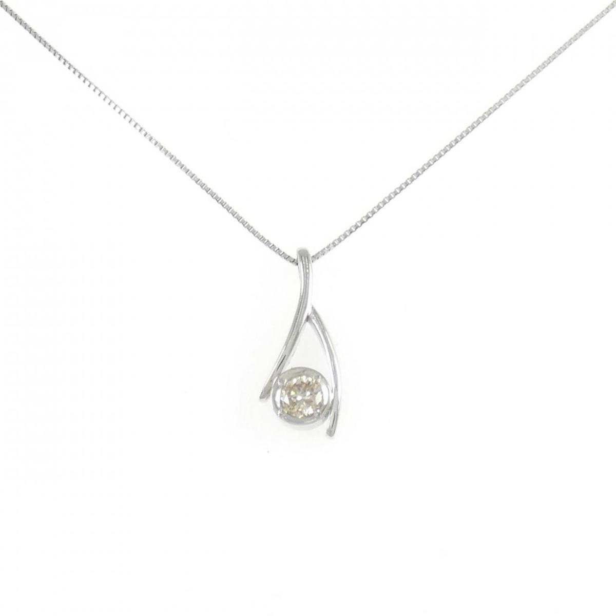 PT900/PT850 ダイヤモンド ネックレス 0.20CT【中古】|KOMEHYO ONLINESTORE 店