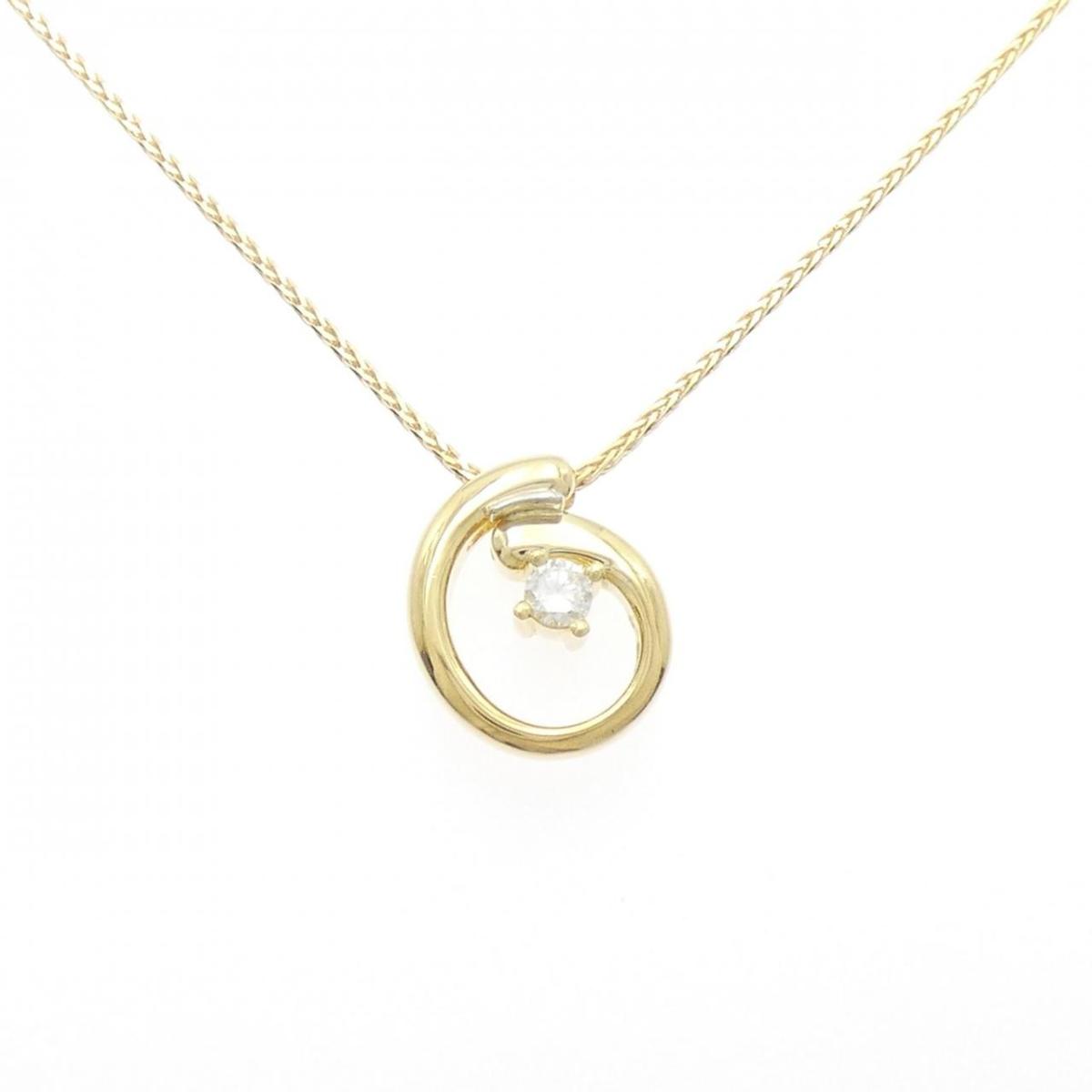 K18YG ダイヤモンド ネックレス 0.18CT【中古】｜KOMEHYO ONLINESTORE 店 175,300円