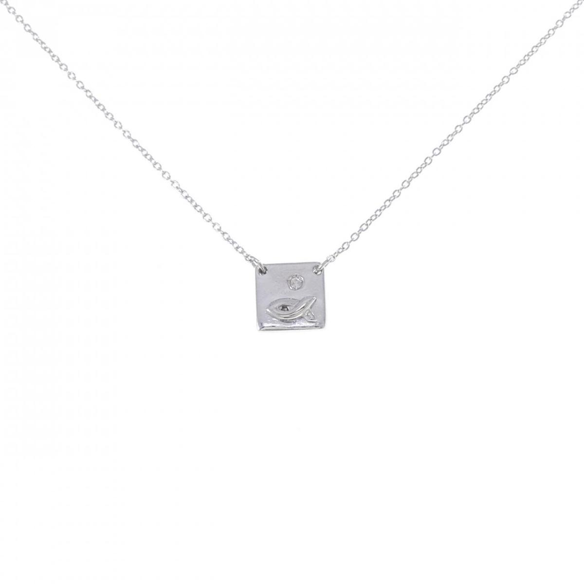 750WG ダイヤモンド ネックレス【中古】|KOMEHYO ONLINESTORE 店