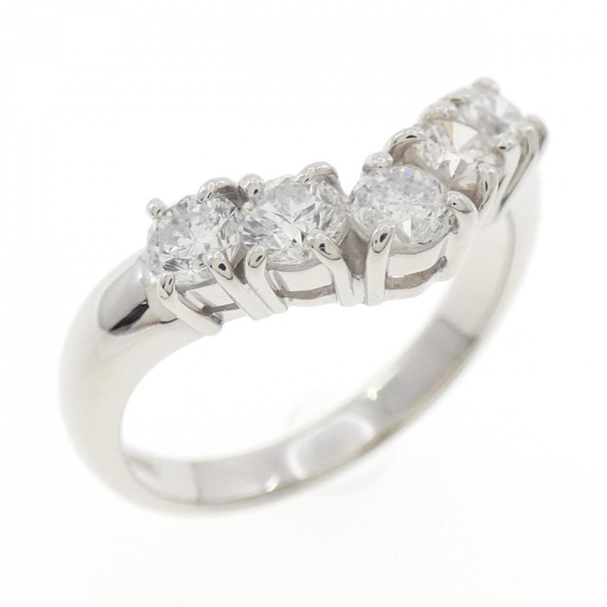 PT850 ダイヤモンド リング 0.75CT【中古】｜KOMEHYO ONLINESTORE 店