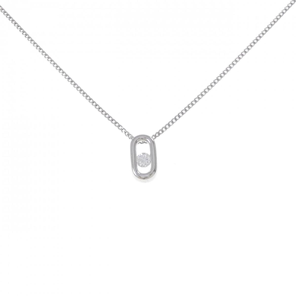 PT900/PT850 ダイヤモンド ネックレス 0.20CT【中古】 82,830円
