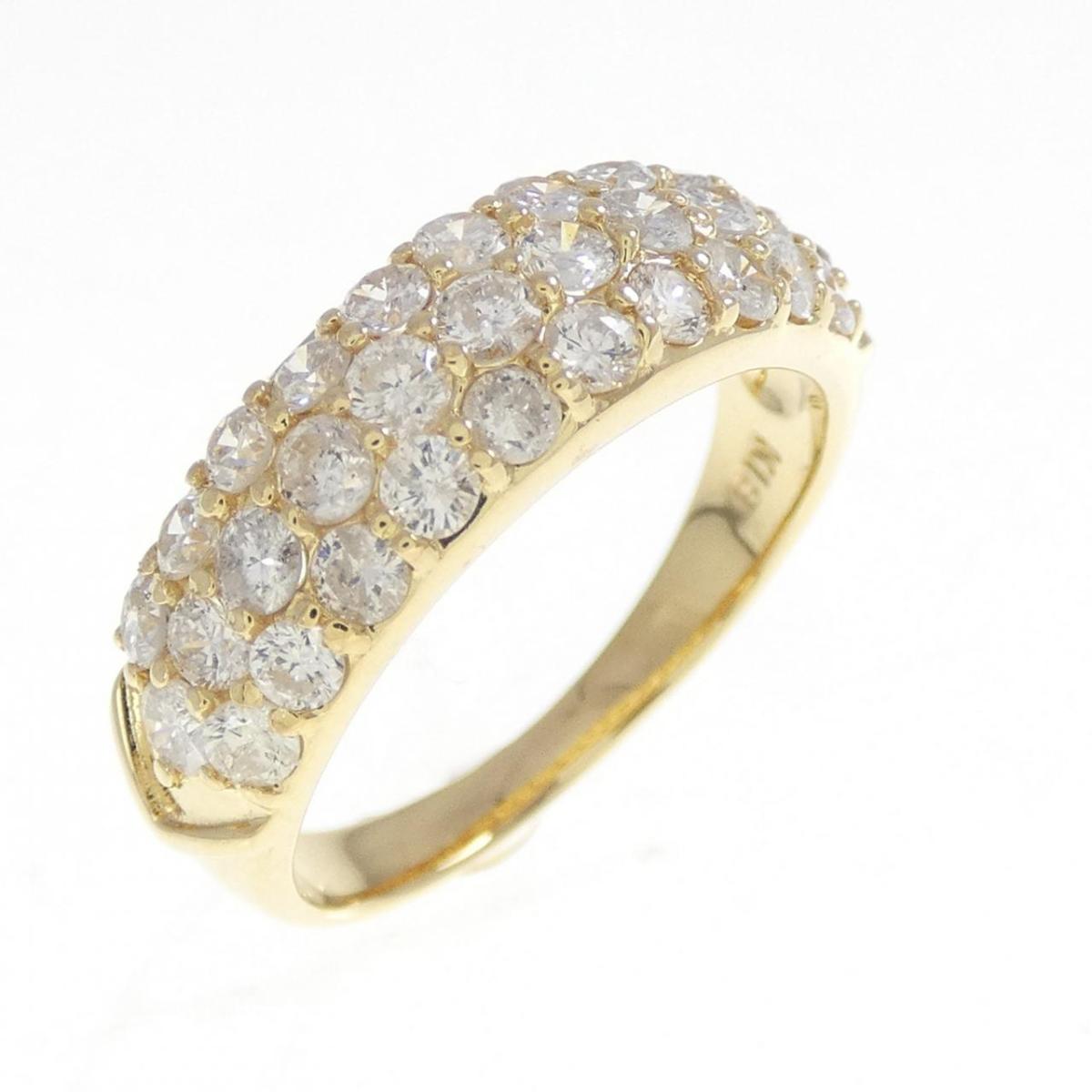 K18YG ダイヤモンド リング 1.00CT【中古】