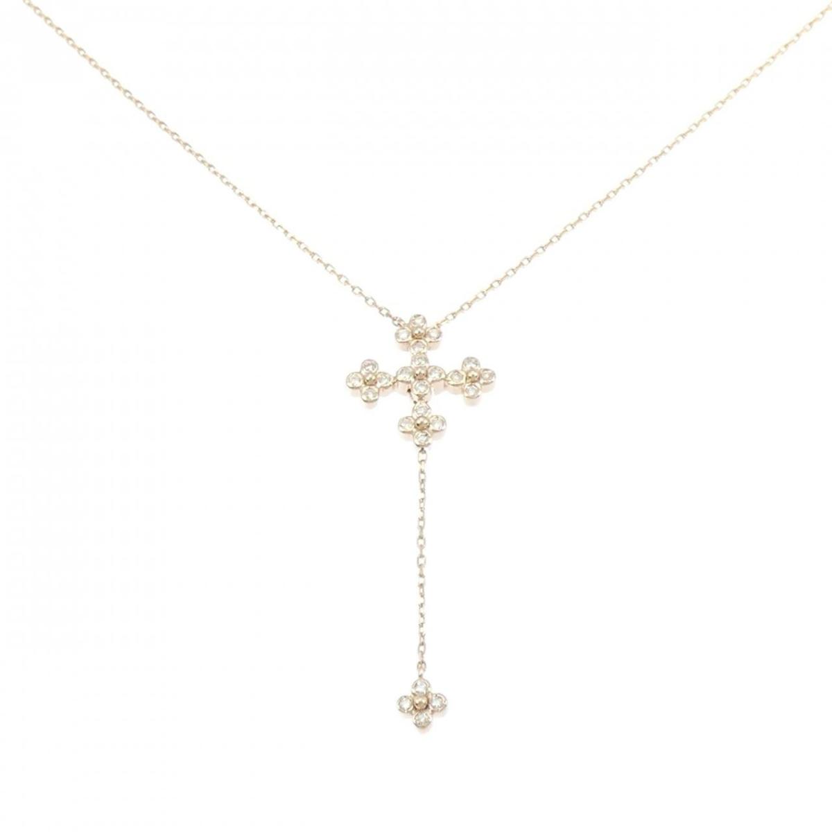 ヴァンドーム ダイヤモンド ネックレス 0.14CT【中古】