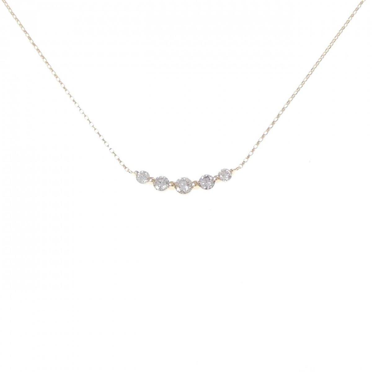 K18YG ダイヤモンド ネックレス 0.50CT【中古】｜KOMEHYO ONLINESTORE 店