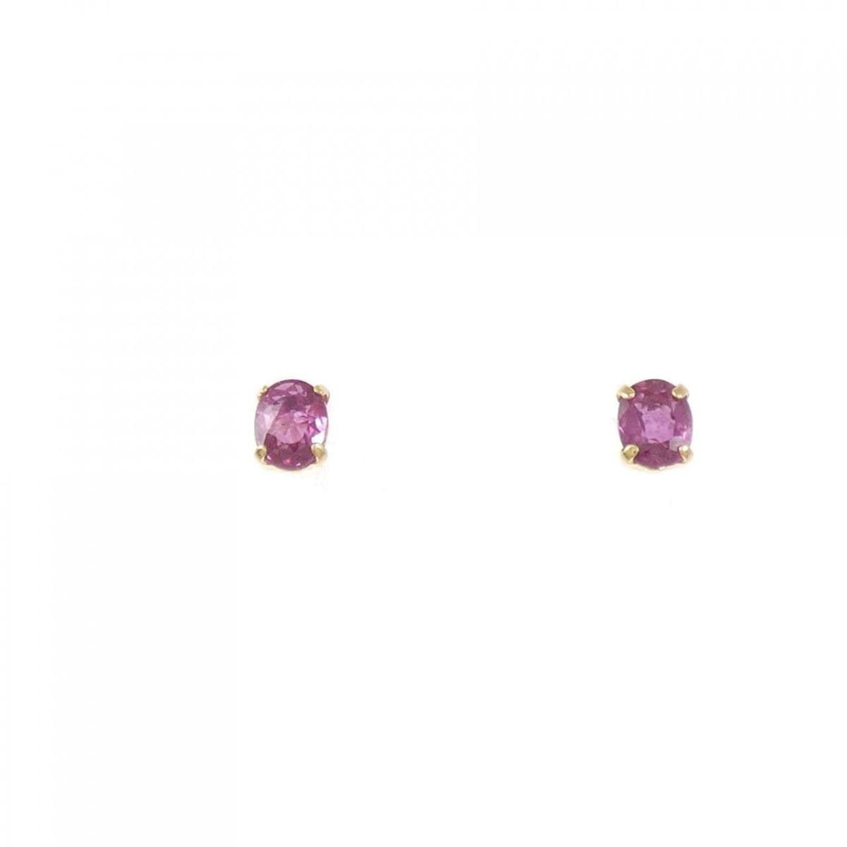 【新品】K18YG ルビー ピアス 0.30CT【新品】