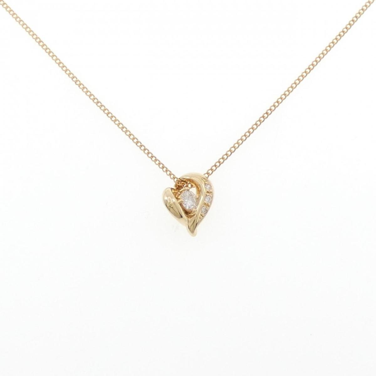 K18YG ダイヤモンド ネックレス 0.15CT【中古】｜KOMEHYO ONLINESTORE 店
