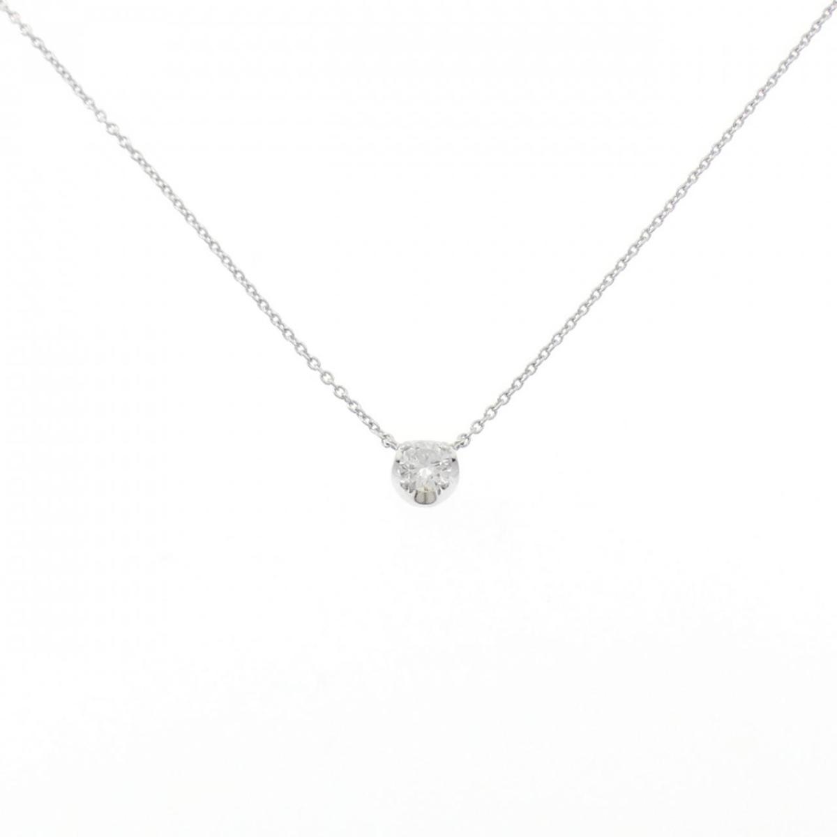 K18WG ダイヤモンド ネックレス 0.23CT【中古】|KOMEHYO ONLINESTORE 店