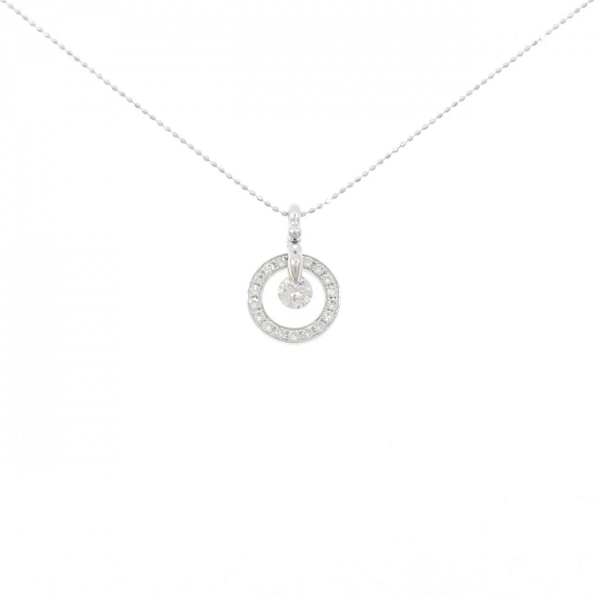 K18WG ダイヤモンド ネックレス 0.25CT【中古】 71,830円