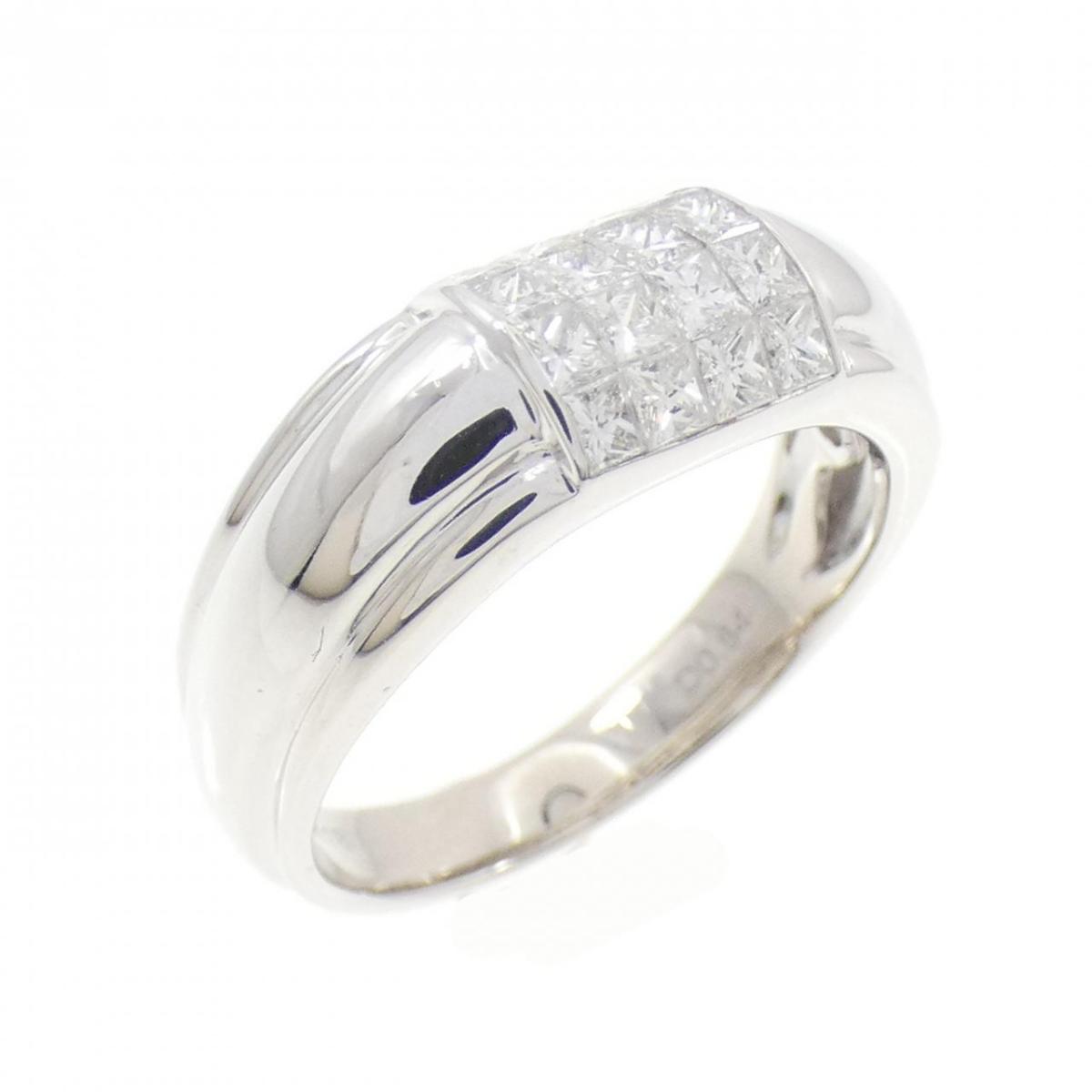 K18WG ダイヤモンド リング 0.64CT【中古】|KOMEHYO ONLINESTORE 店