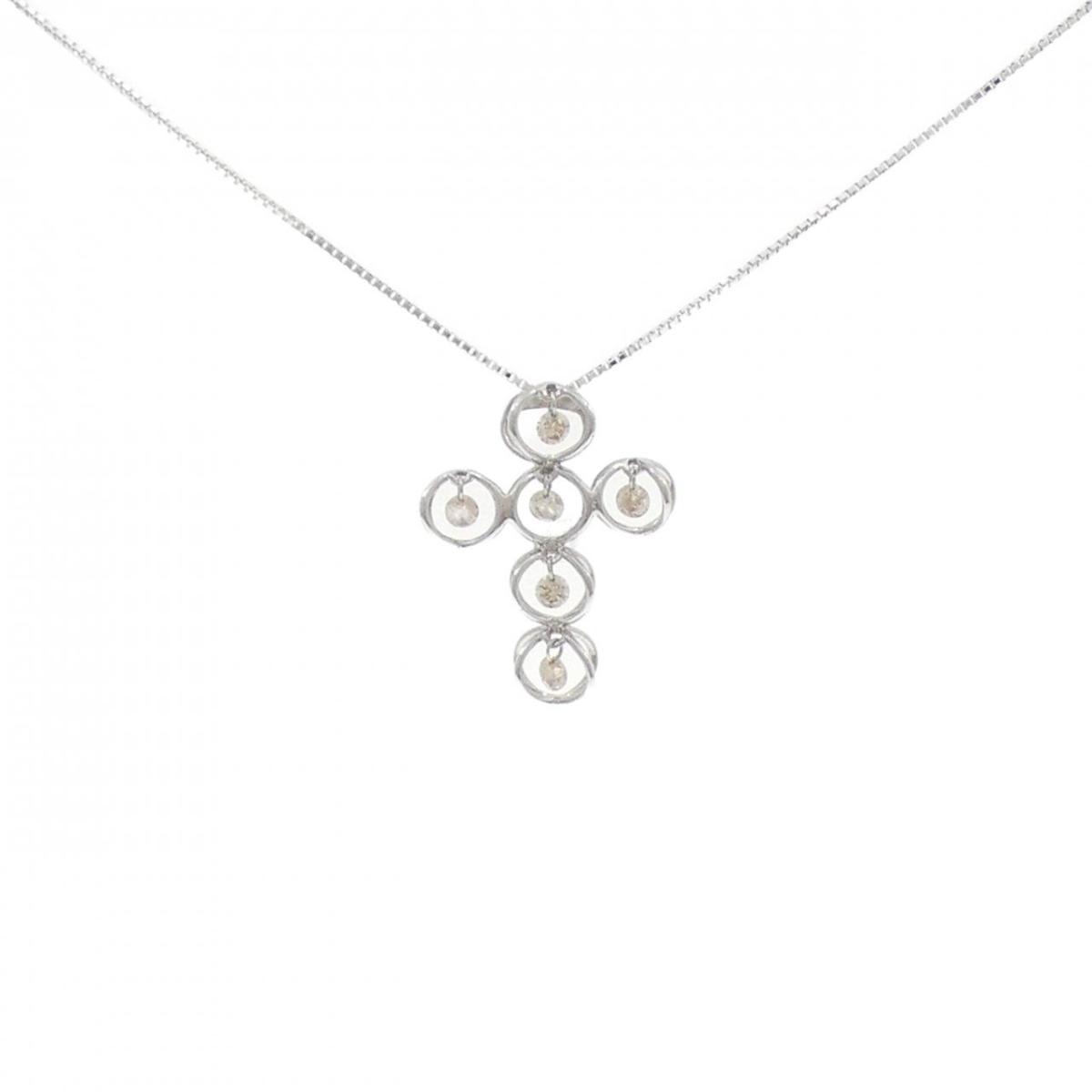 K18WG ダイヤモンド ネックレス 0.3CT【中古】|KOMEHYO ONLINESTORE 店