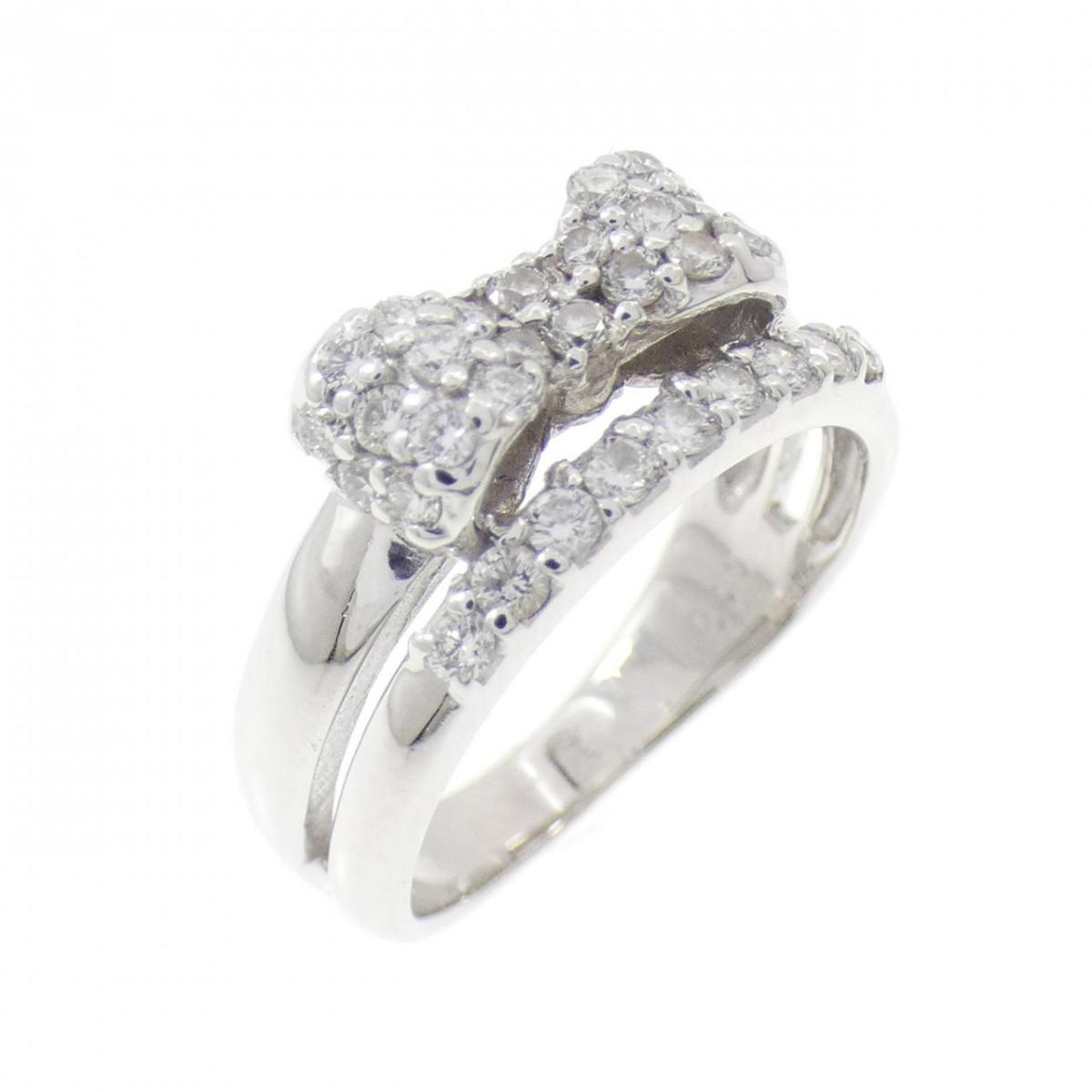 ポンテヴェキオ ダイヤモンド リング 0.40CT【中古】