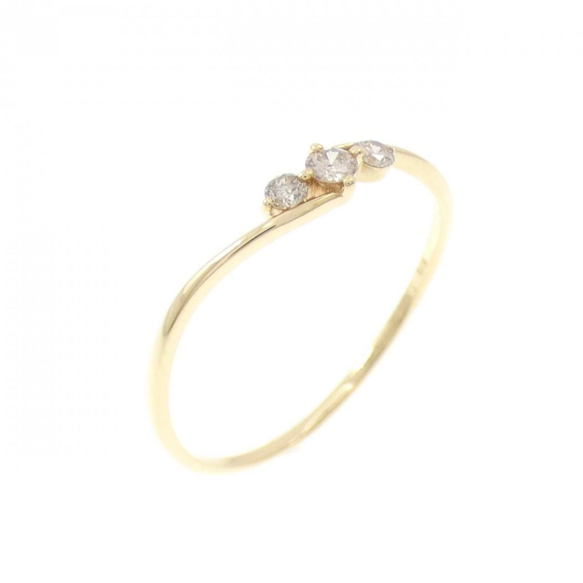ララ クリスティ ダイヤモンド リング 0.10CT【中古】