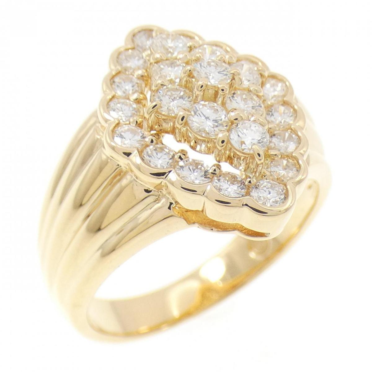 K18YG ダイヤモンド リング 1.01CT【中古】|KOMEHYO ONLINESTORE 店
