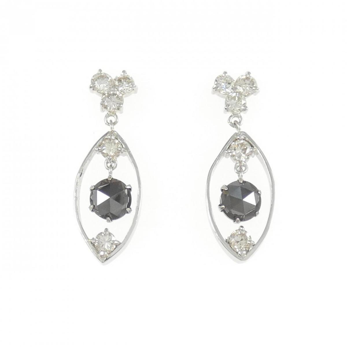 PT900 ダイヤモンド ピアス 1.80CT【中古】|KOMEHYO ONLINESTORE 店