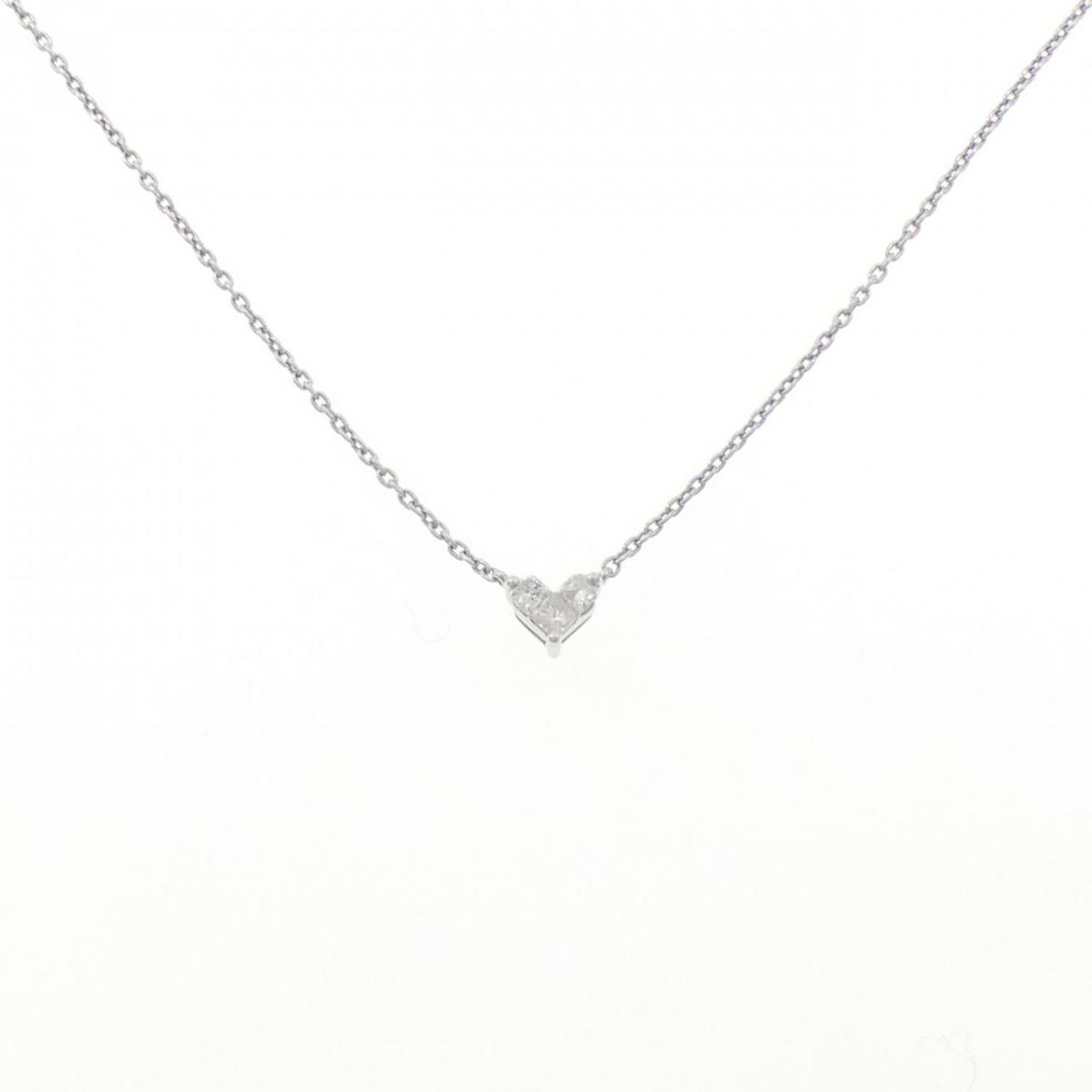 スタージュエリー ミステリアスハート ネックレス 0.10CT【中古】 41,340円