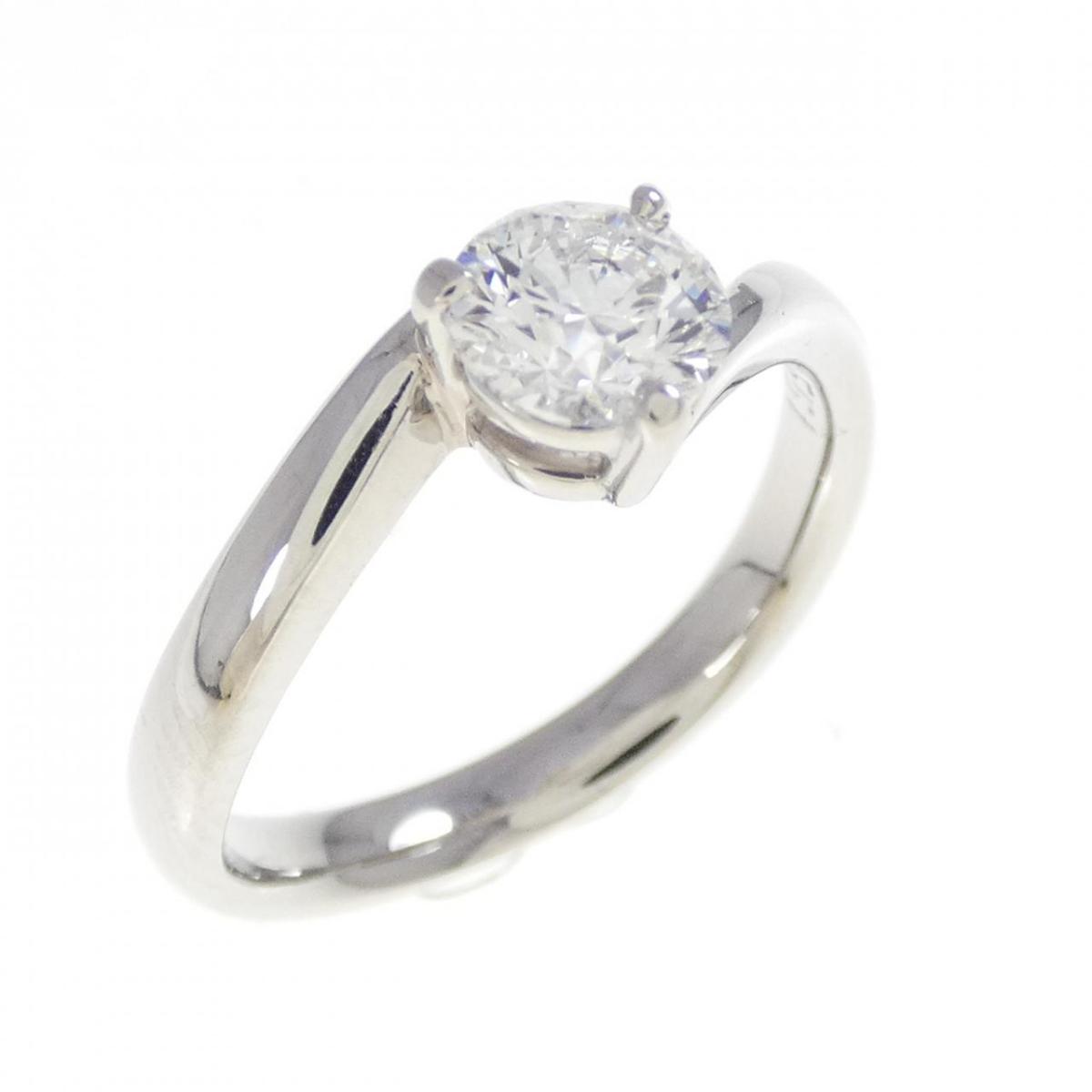 PT900 ダイヤモンド リング 0.551CT E VVS1 EXT【中古】
