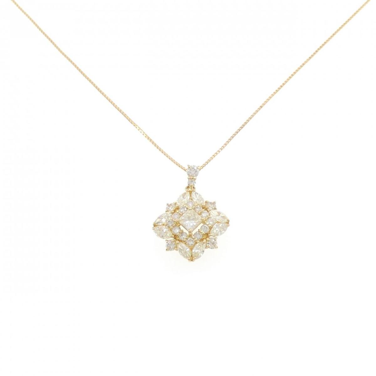 K18YG ダイヤモンド ネックレス 0.20CT【中古】|KOMEHYO ONLINESTORE 店